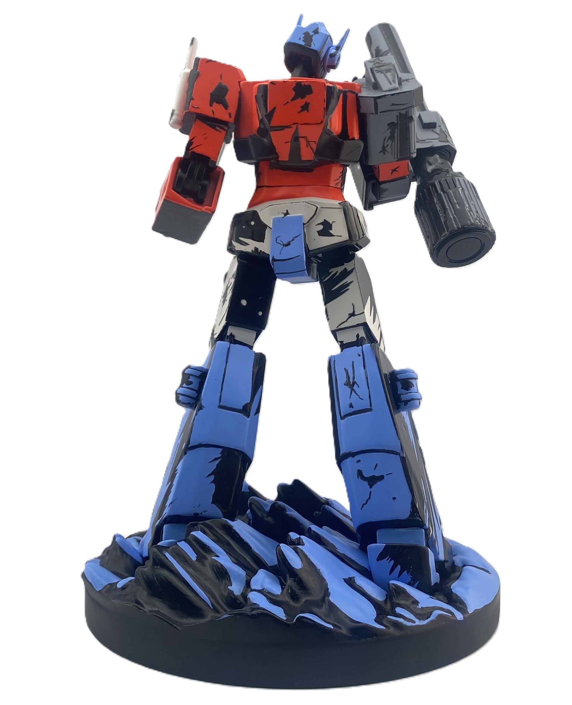 Transformers Optimus Prime with Megatron's Arm Paperweight Gallery Image 4