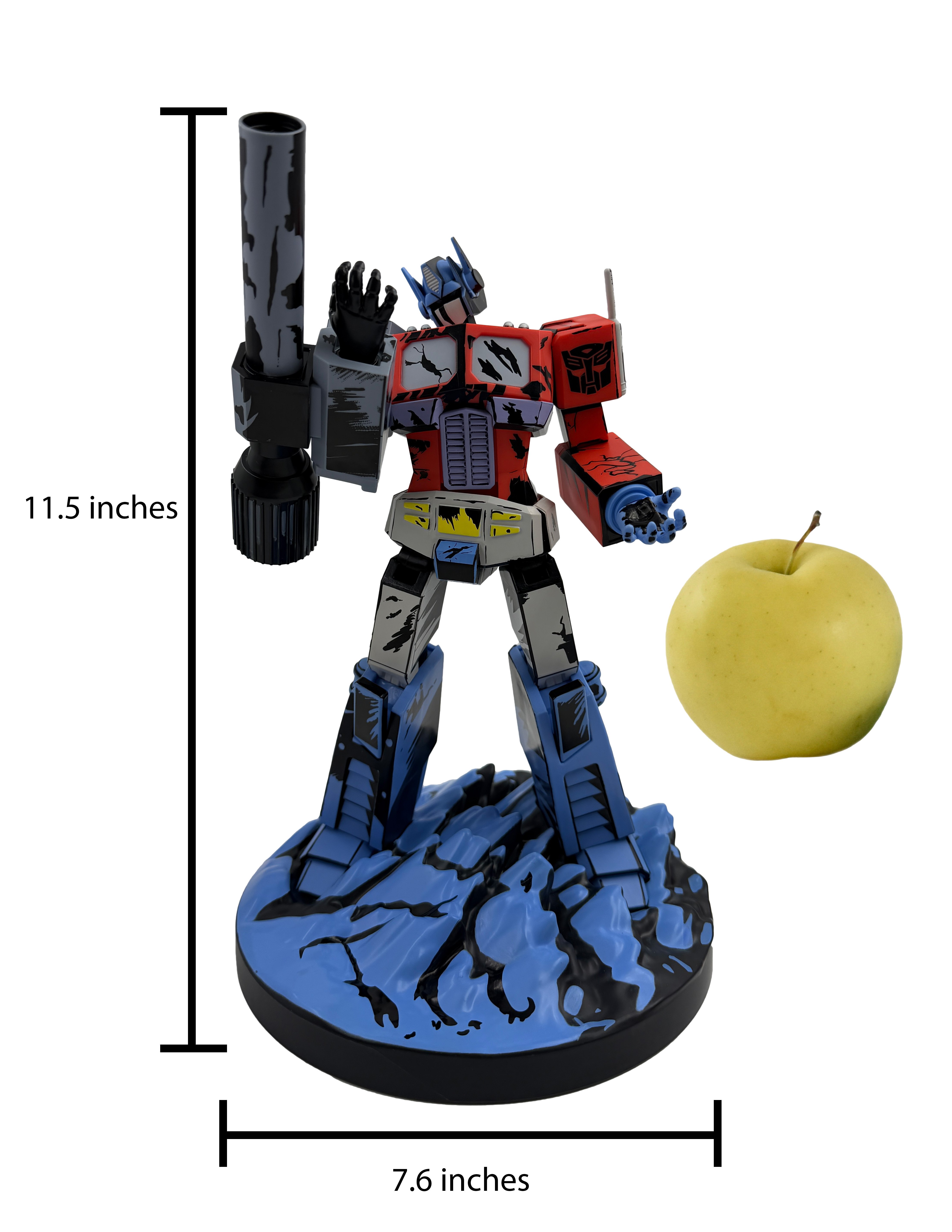 Transformers Optimus Prime with Megatron's Arm Paperweight Gallery Image 7