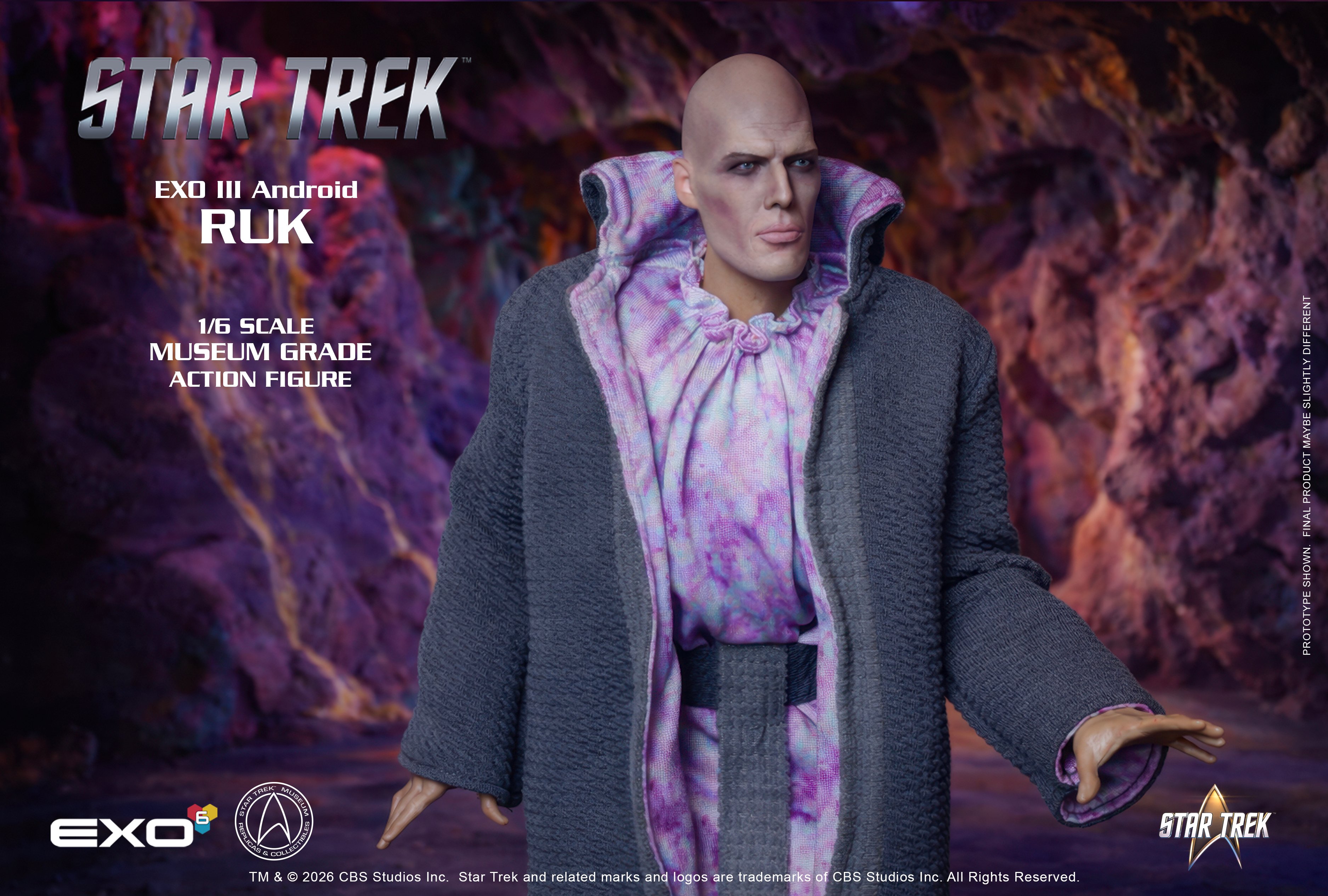 Star Trek: The Original Series EXO III Android Ruk 1/6 Scale