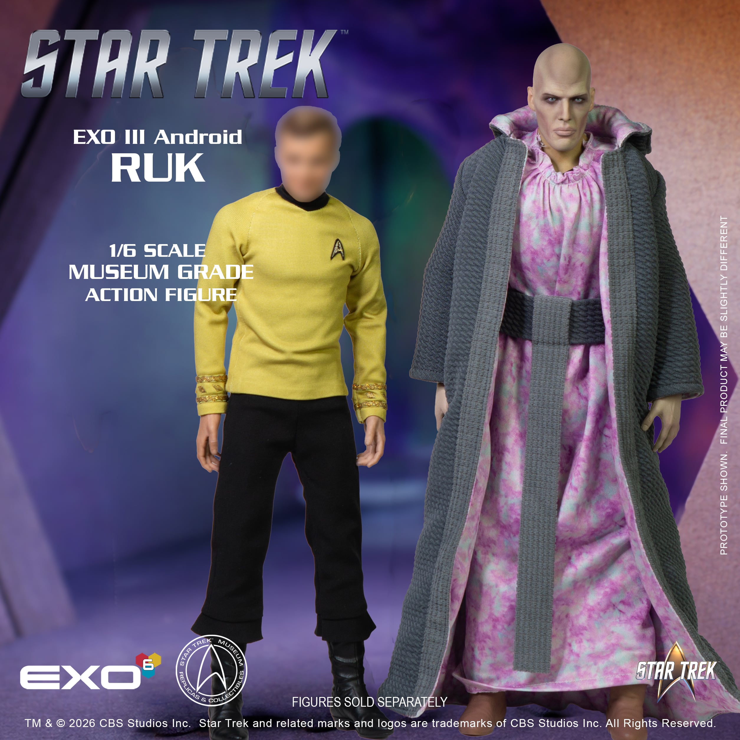 Star Trek: The Original Series EXO III Android Ruk 1/6 Scale