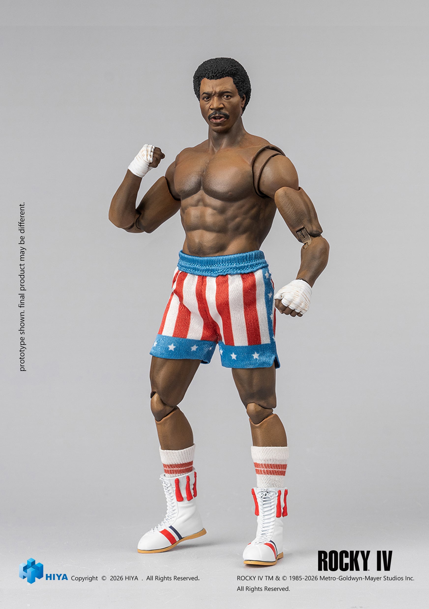 Rocky IV Exquisite Super Series Apollo Creed 1/12 Scale Action Figure