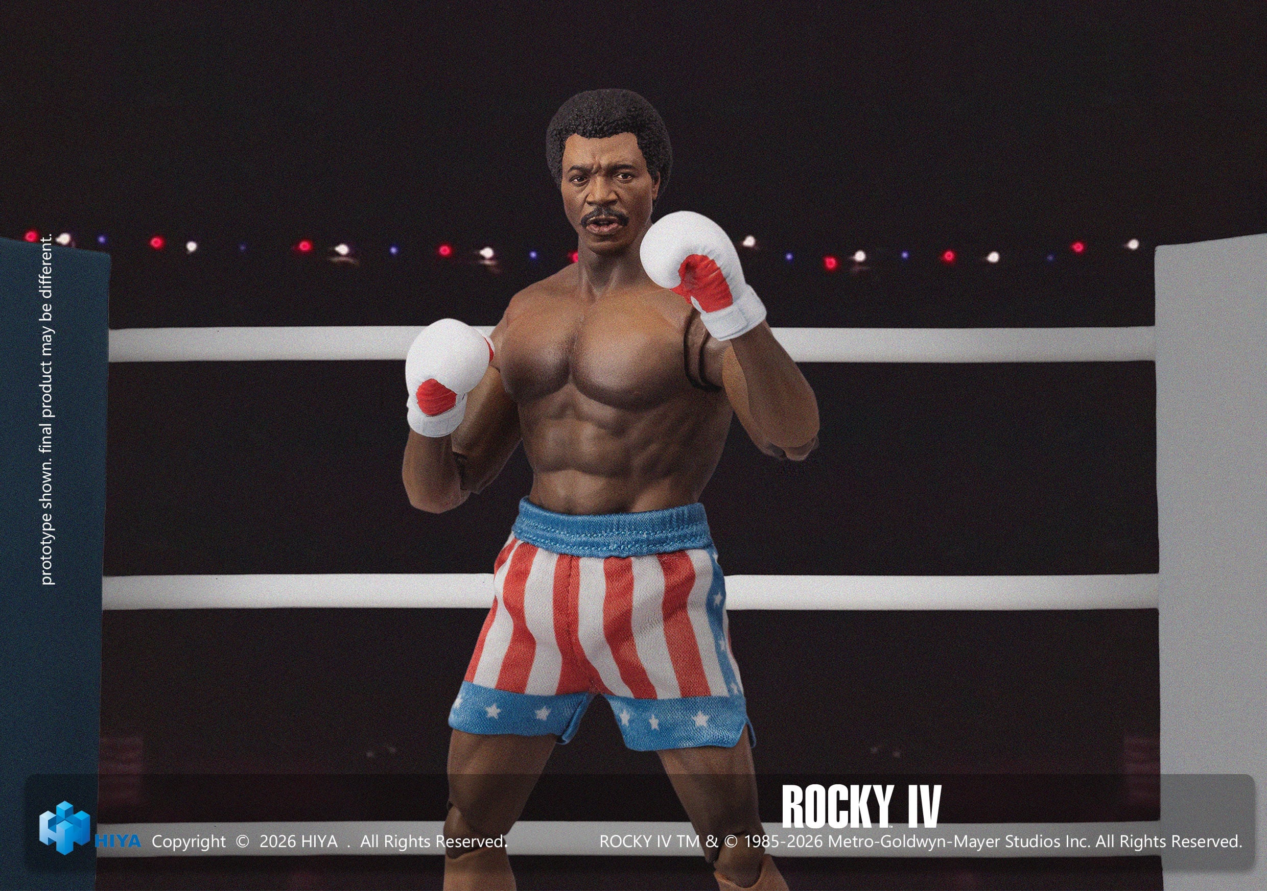 Rocky IV Exquisite Super Series Apollo Creed 1/12 Scale Action Figure Gallery Image 5
