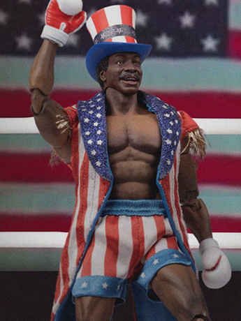 Rocky IV Exquisite Super Series Apollo Creed 1/12 Scale Action Figure Gallery Image 2