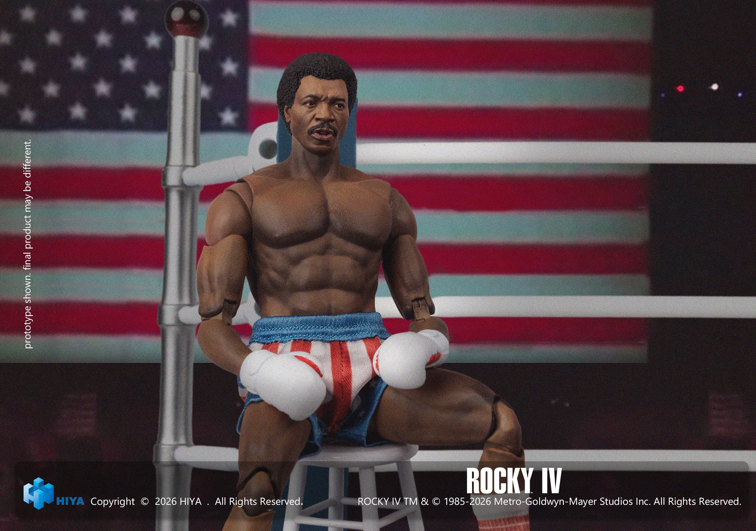 Rocky IV Exquisite Super Series Apollo Creed 1/12 Scale Action Figure Gallery Image 6