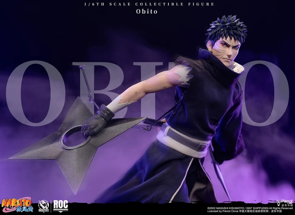 Naruto: Shippuden Obito Uchiha 1/6 Scale Action Figure (With Bonus) Gallery Image 15
