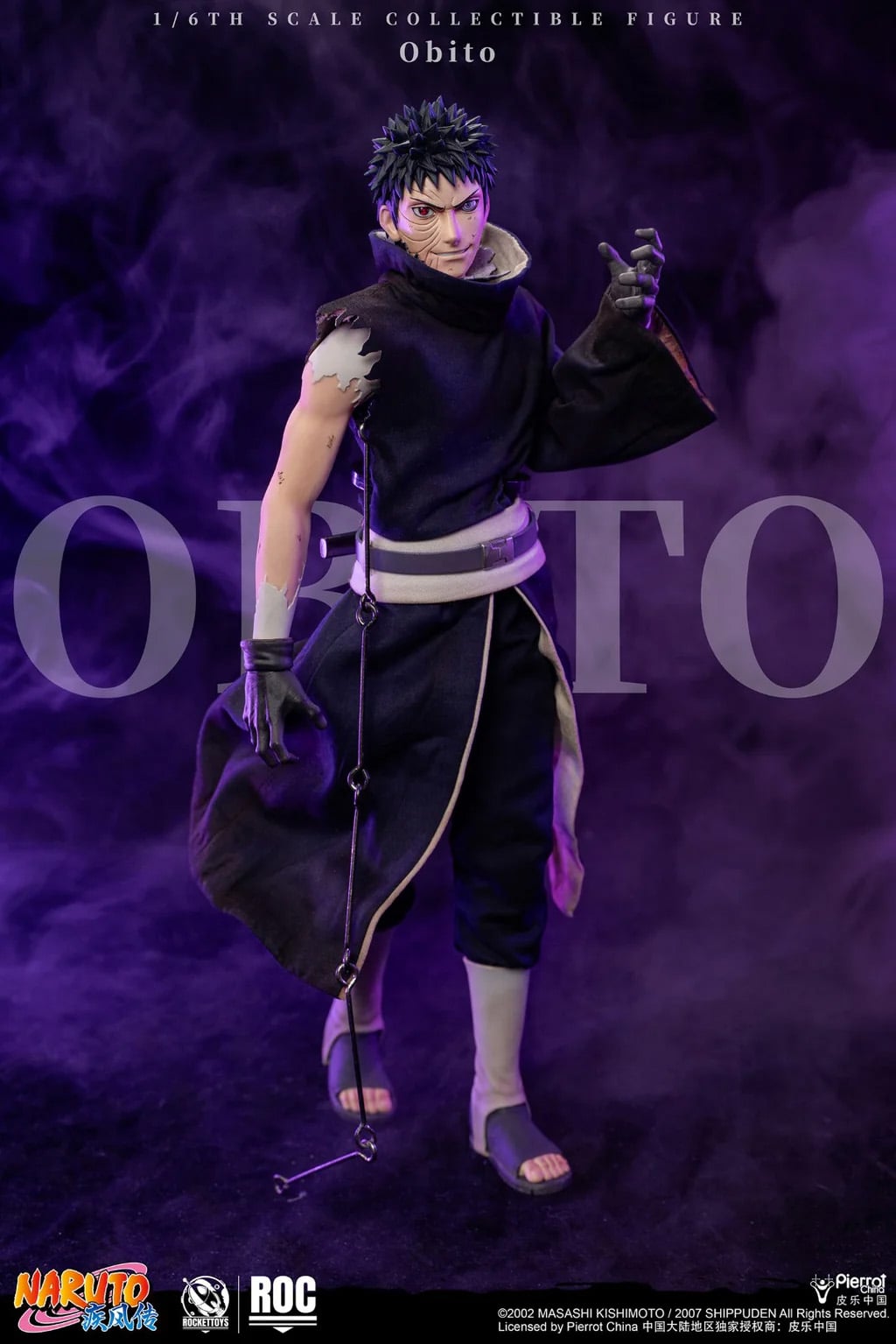 Naruto: Shippuden Obito Uchiha 1/6 Scale Action Figure (With Bonus) Gallery Image 26