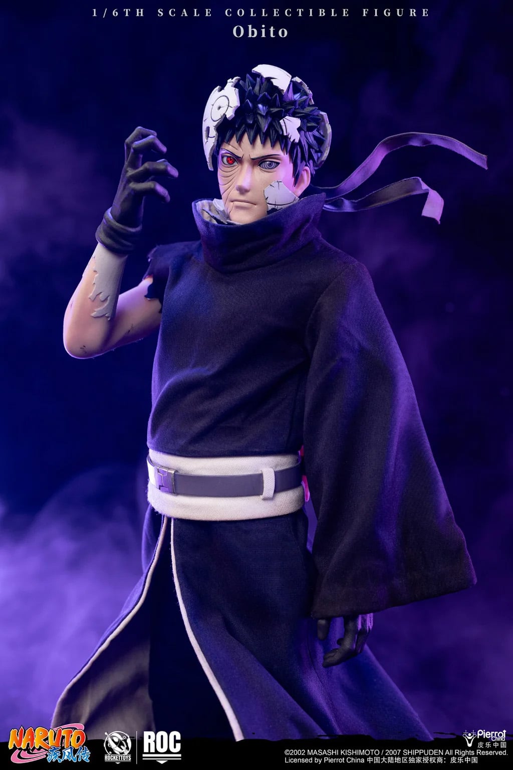 Naruto: Shippuden Obito Uchiha 1/6 Scale Action Figure (With Bonus) Gallery Image 5