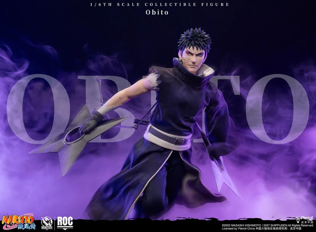 Naruto: Shippuden Obito Uchiha 1/6 Scale Action Figure (With Bonus) Gallery Image 13