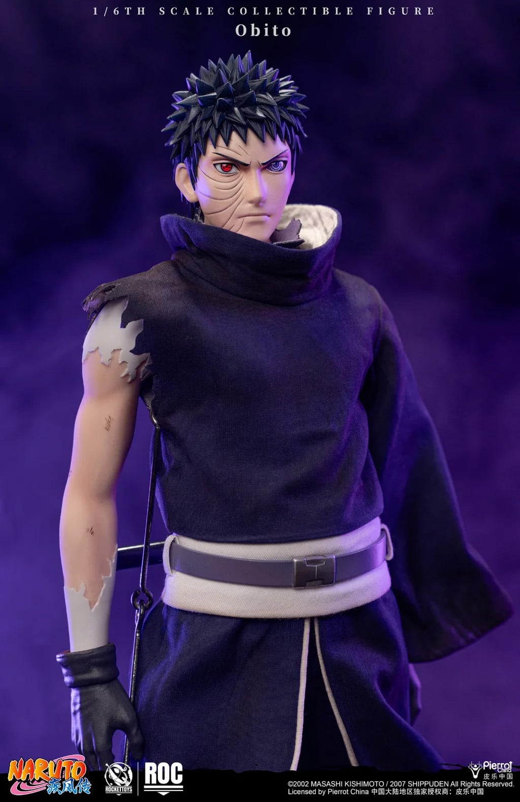 Naruto: Shippuden Obito Uchiha 1/6 Scale Action Figure (With Bonus) Gallery Image 4
