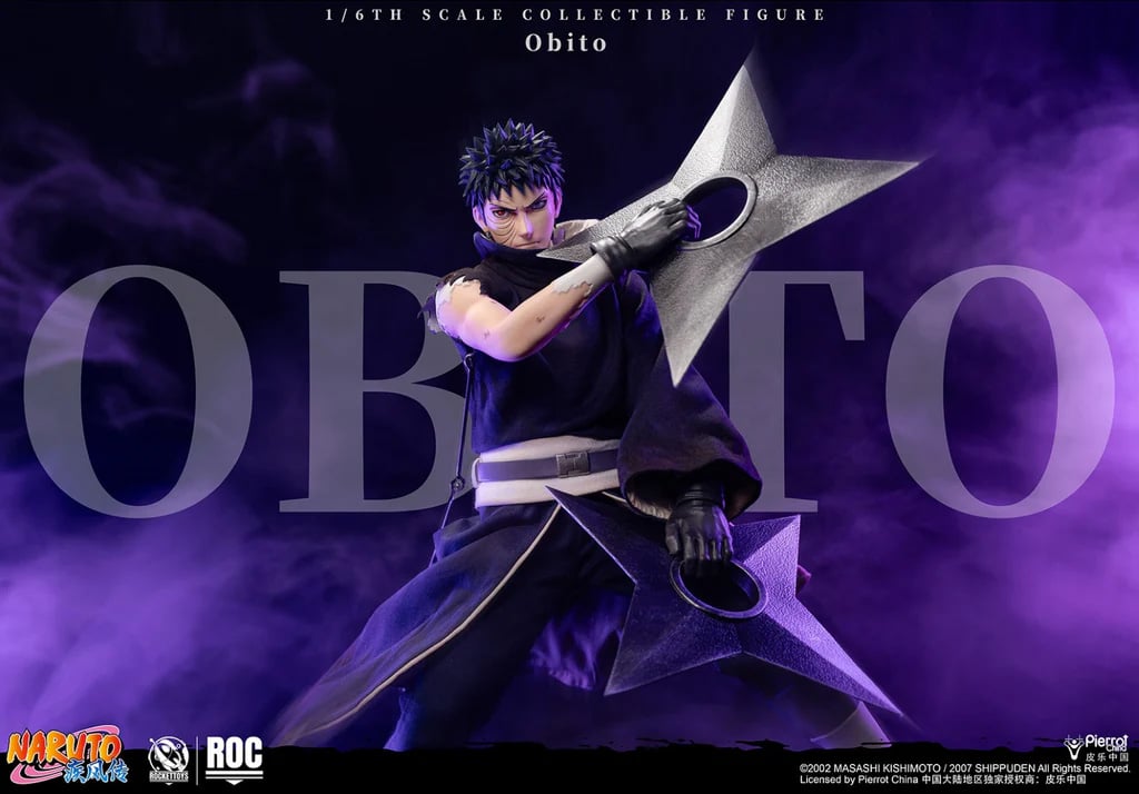 Naruto: Shippuden Obito Uchiha 1/6 Scale Action Figure (With Bonus) Gallery Image 18