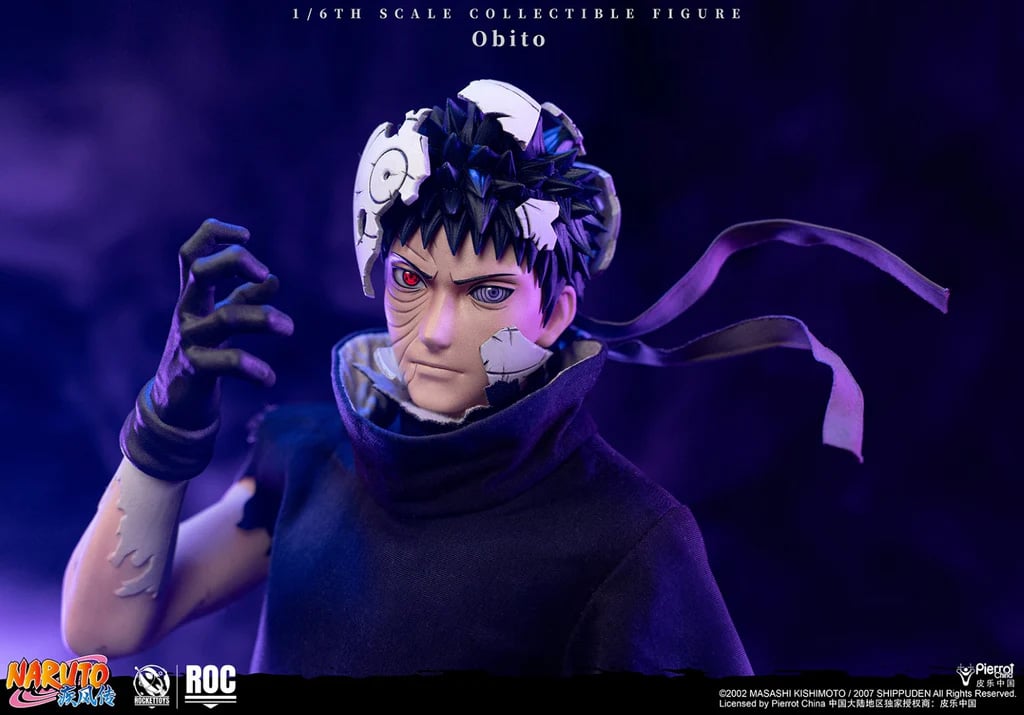 Naruto: Shippuden Obito Uchiha 1/6 Scale Action Figure (With Bonus) Gallery Image 7
