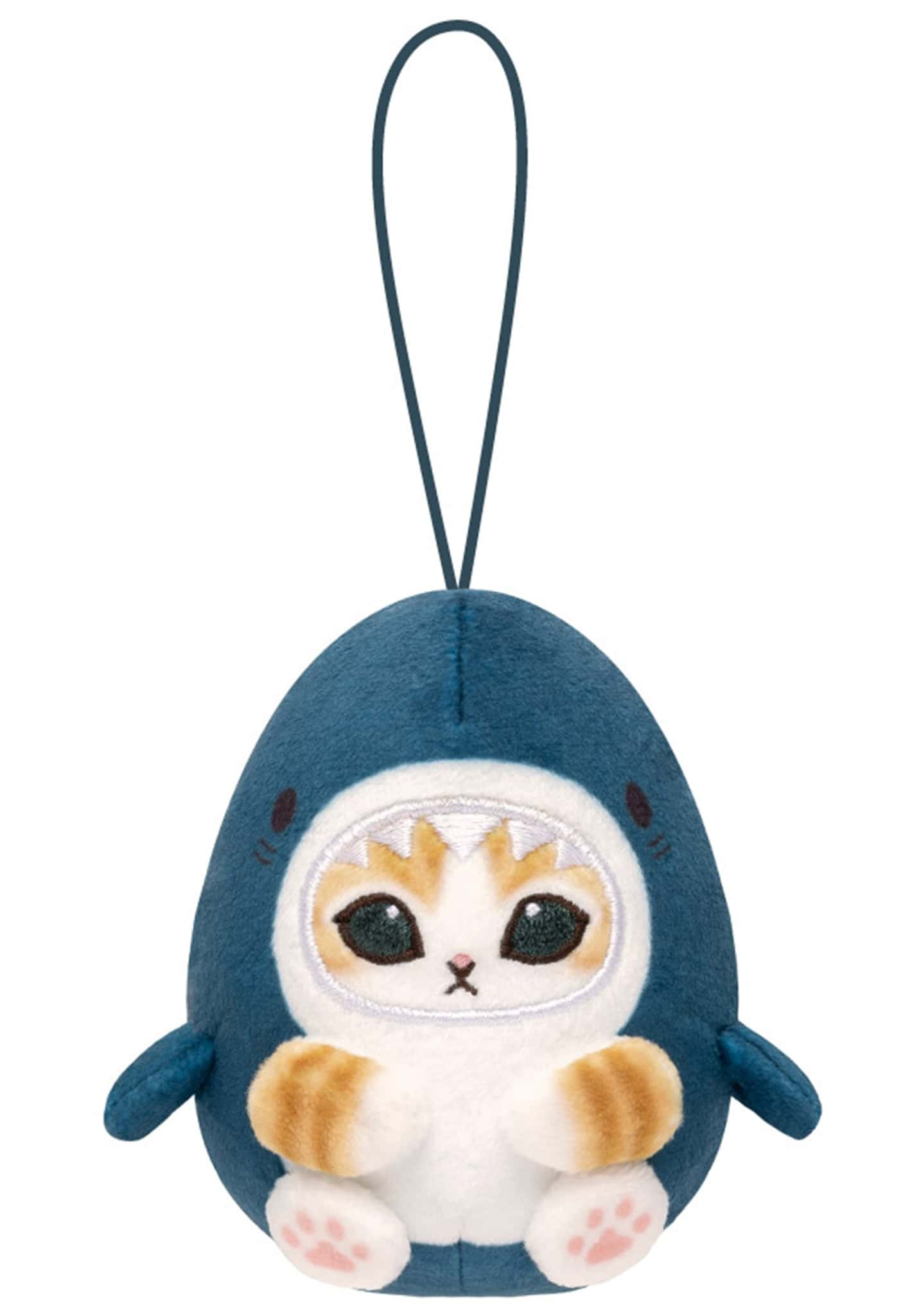 mofusand Marine Life Meow Koronui Box of 6 Plush Keychains Gallery Image 4