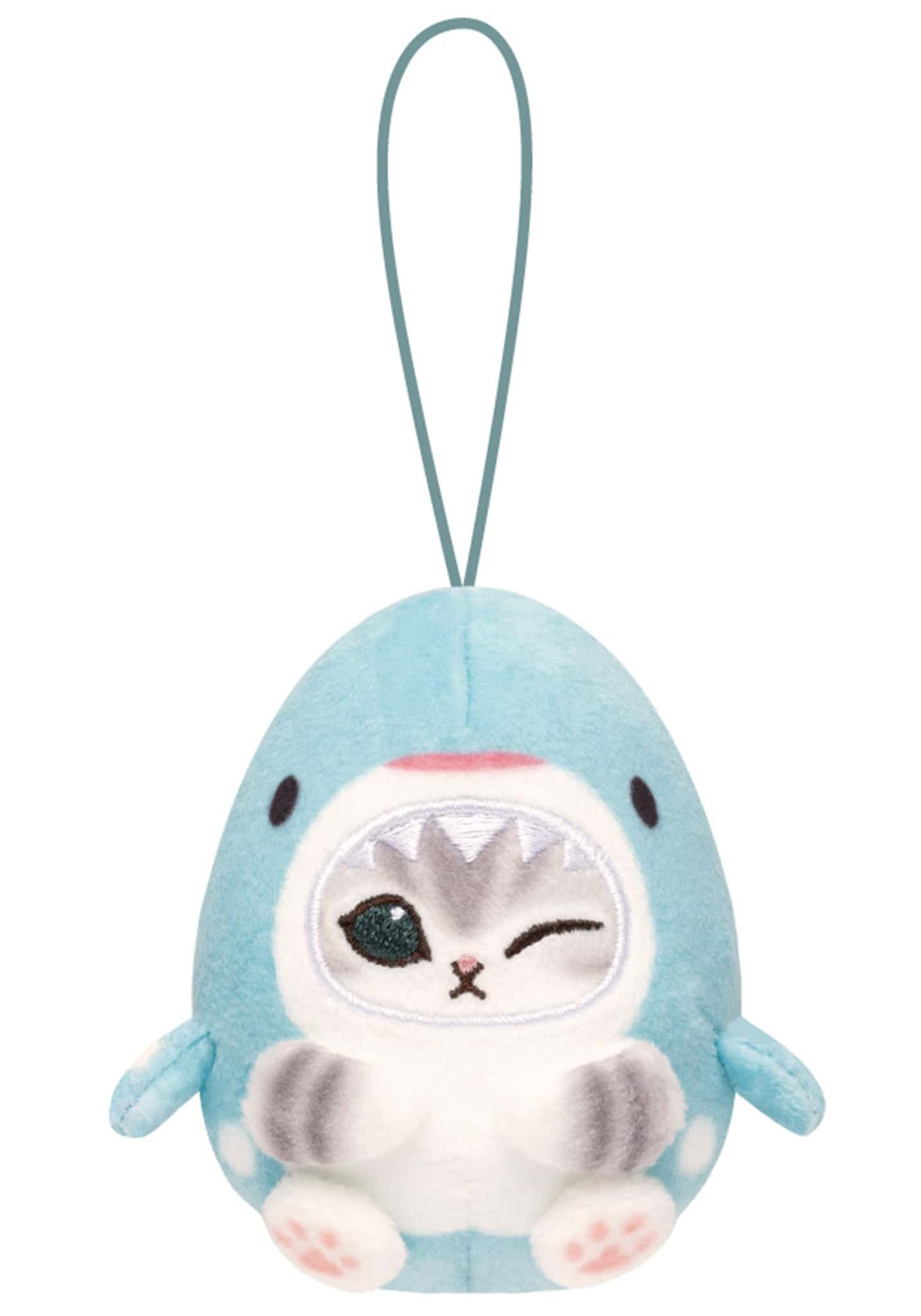 mofusand Marine Life Meow Koronui Box of 6 Plush Keychains Gallery Image 7