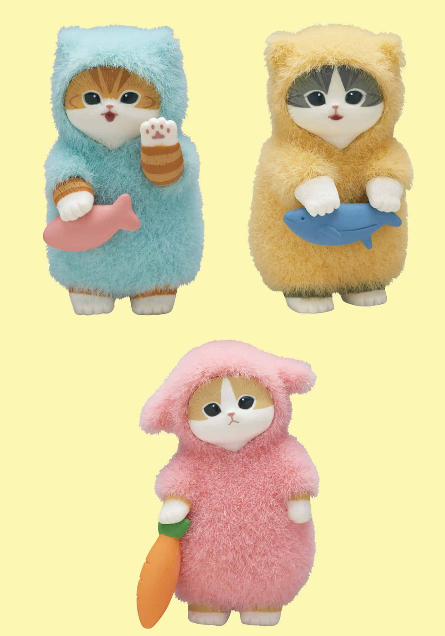 mofusand Fluffy Pajama Box of 12 Random Figures Gallery Image 4