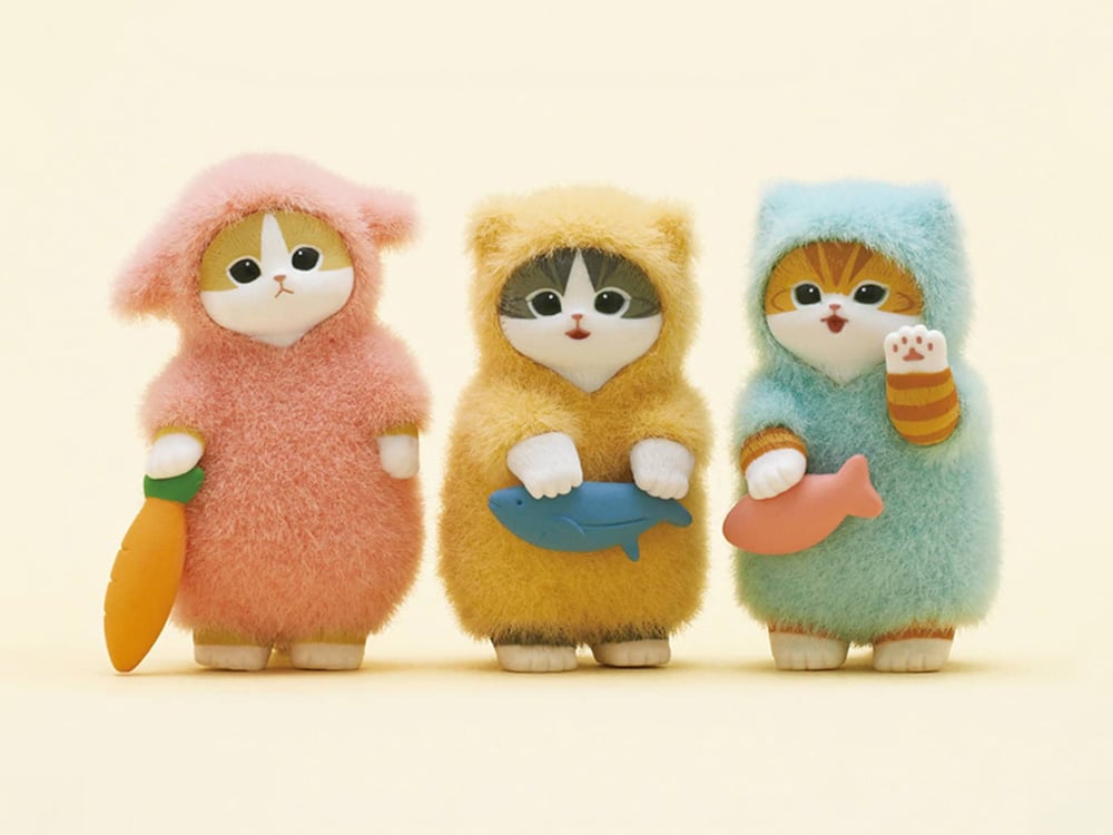 mofusand Fluffy Pajama Random Figure