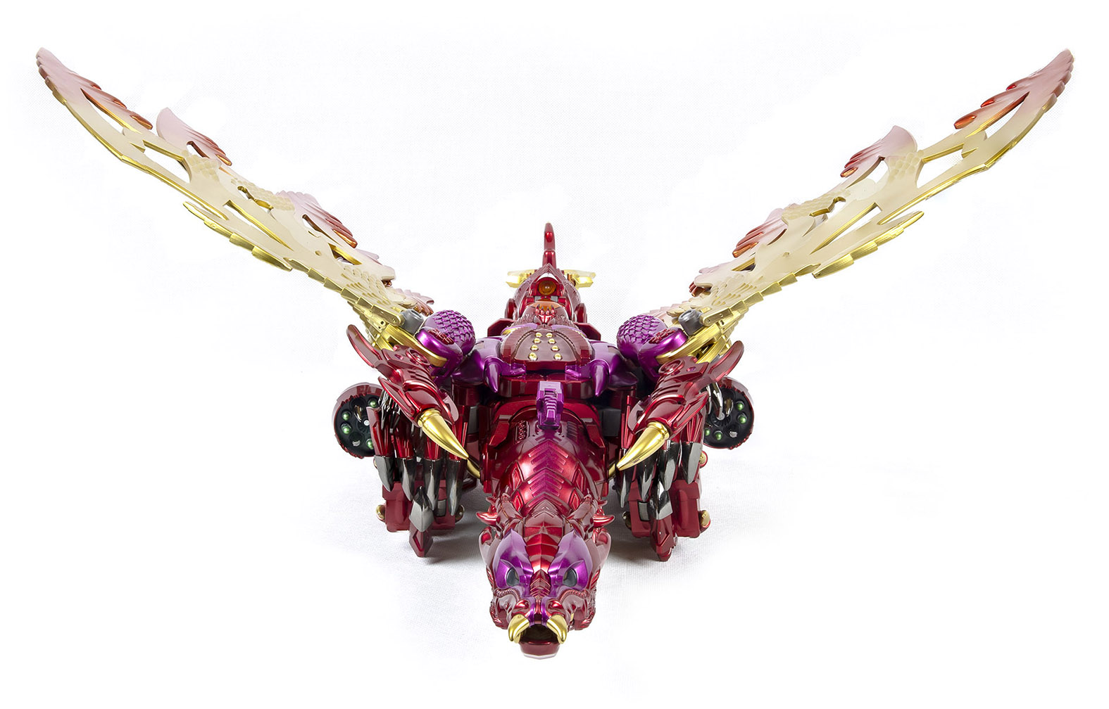 JX MetalBeast 01 Winged Dragon (Matte Metallic Red Ver.) Action Figure (Reissue) Gallery Image 7