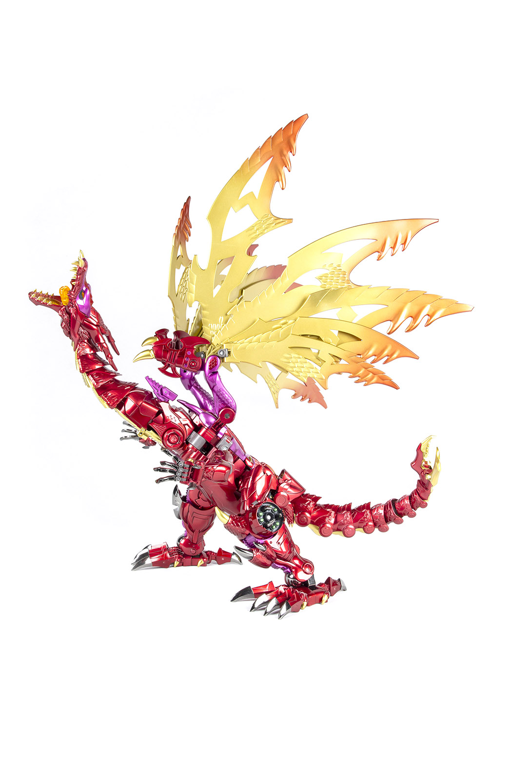 JX MetalBeast 01 Winged Dragon (Matte Metallic Red Ver.) Action Figure (Reissue) Gallery Image 5