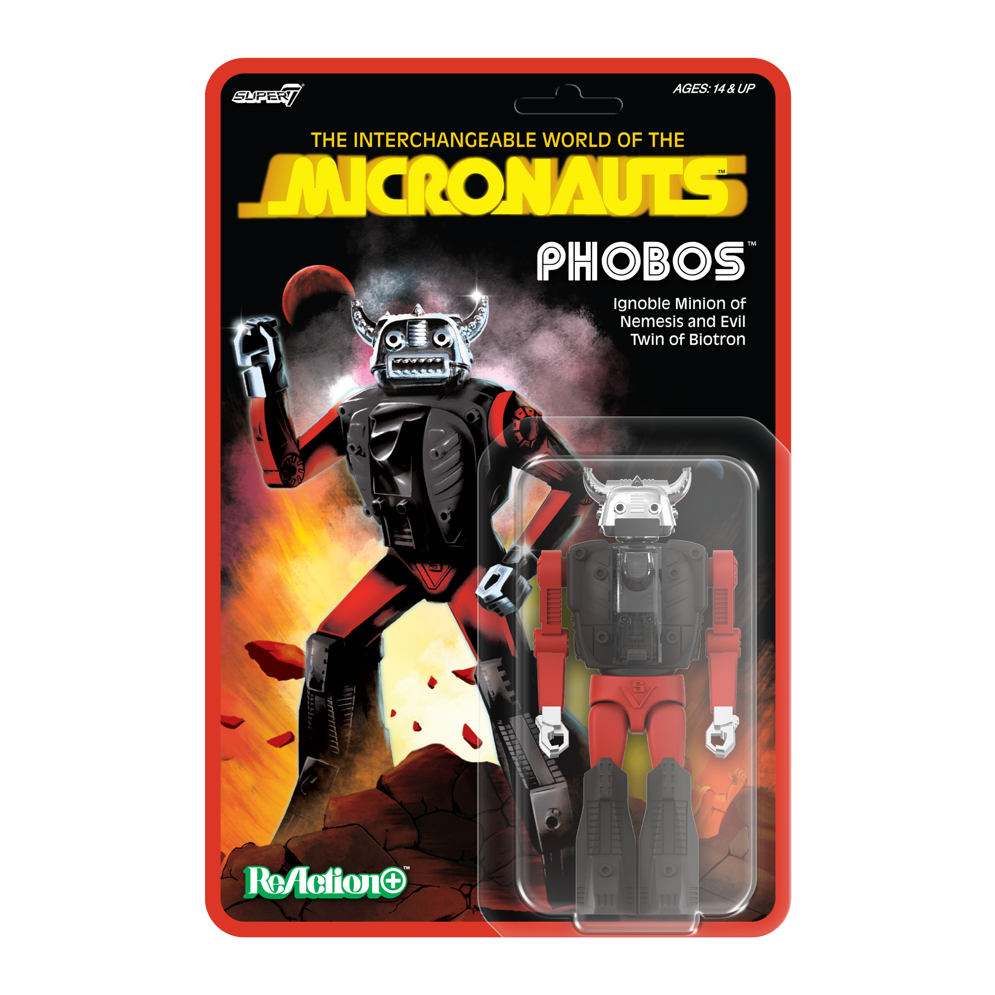 Micronauts ReAction+ Phobos Action Figure Gallery Image 6