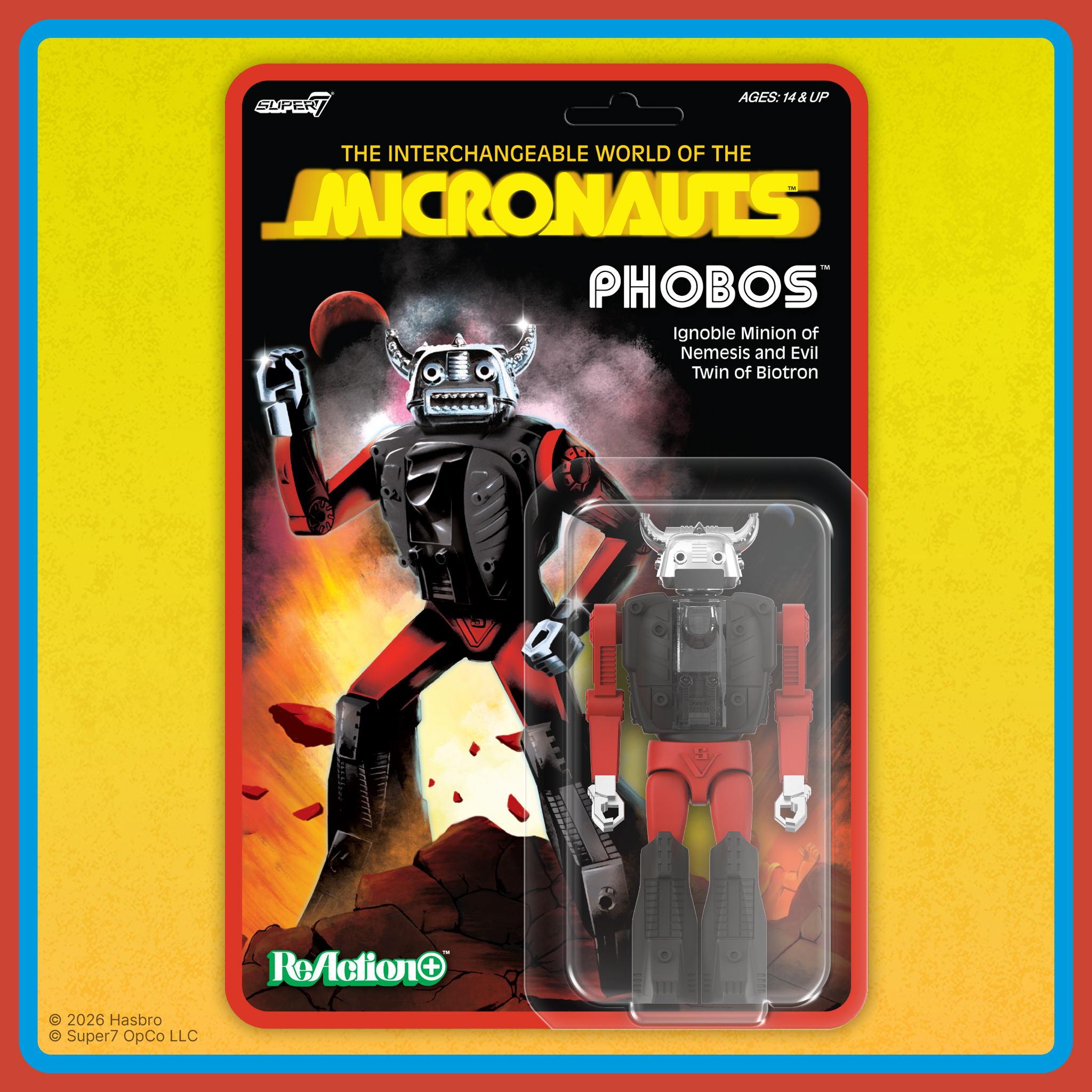 Micronauts ReAction+ Phobos Action Figure Gallery Image 5