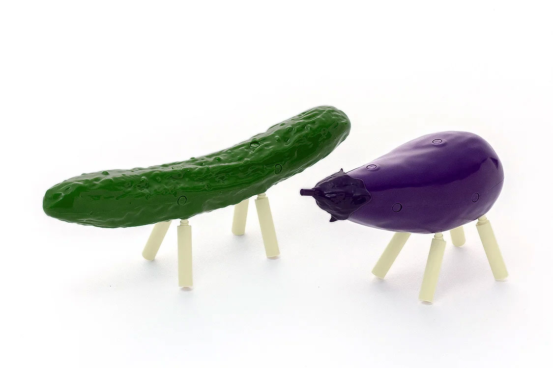 Shoryo Uma Cucumber & Eggplant Model Kit Gallery Image 3