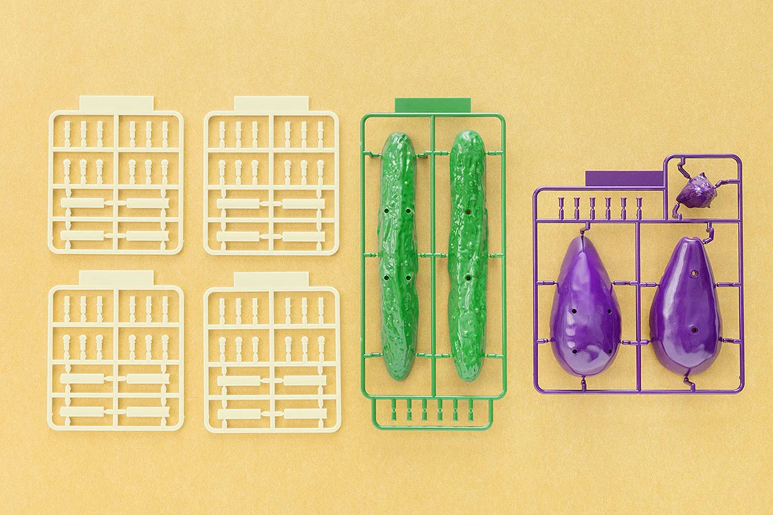 Shoryo Uma Cucumber & Eggplant Model Kit Gallery Image 7