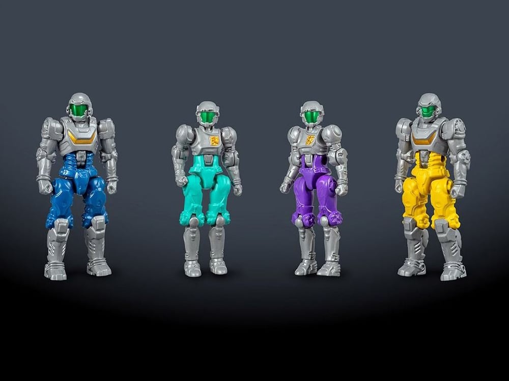 Diaclone DA-125 Cosmo Maneuver Dia-Nauts Exclusive Set of 4 Figures Gallery Image 1