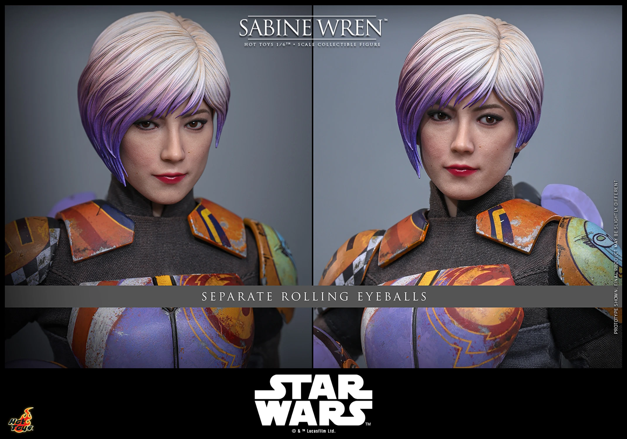 Star Wars Rebels TMS171 Sabine Wren 1/6th Scale Collectible Figure Gallery Image 19