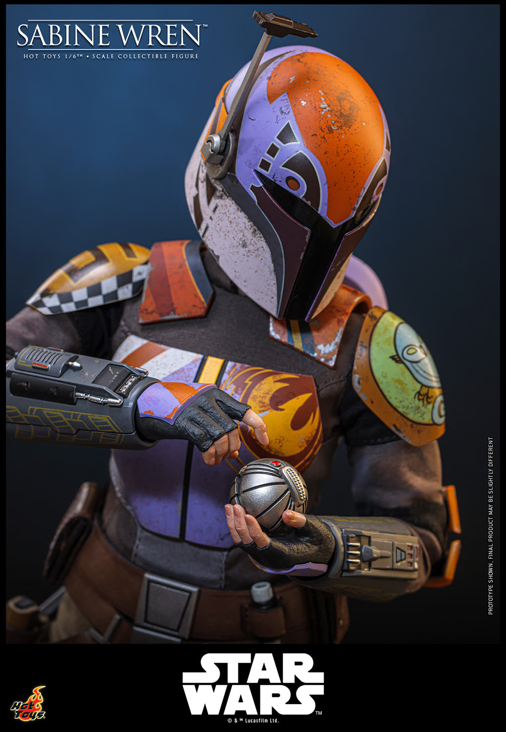 Star Wars Rebels TMS171 Sabine Wren 1/6th Scale Collectible Figure Gallery Image 10