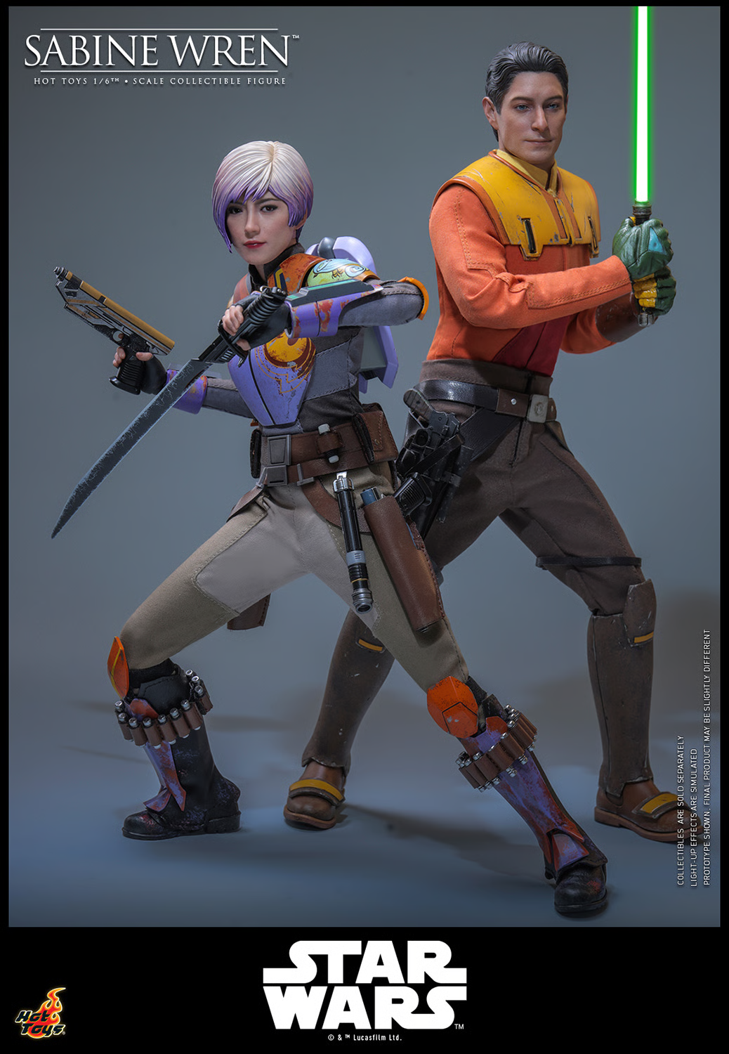 Star Wars Rebels TMS171 Sabine Wren 1/6th Scale Collectible Figure Gallery Image 12