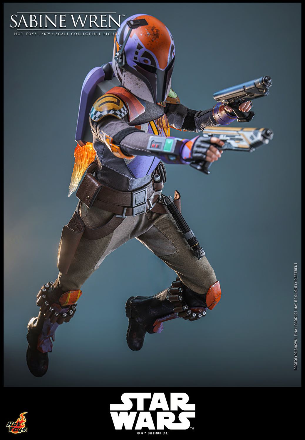 Star Wars Rebels TMS171 Sabine Wren 1/6th Scale Collectible Figure Gallery Image 5