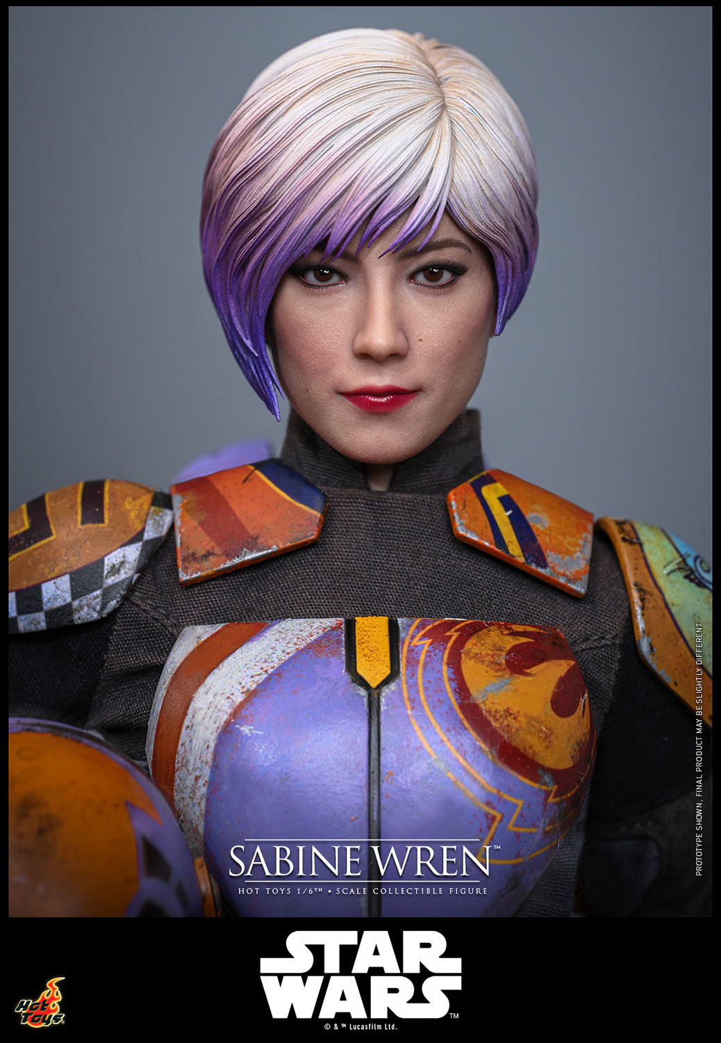 Star Wars Rebels TMS171 Sabine Wren 1/6th Scale Collectible Figure Gallery Image 8