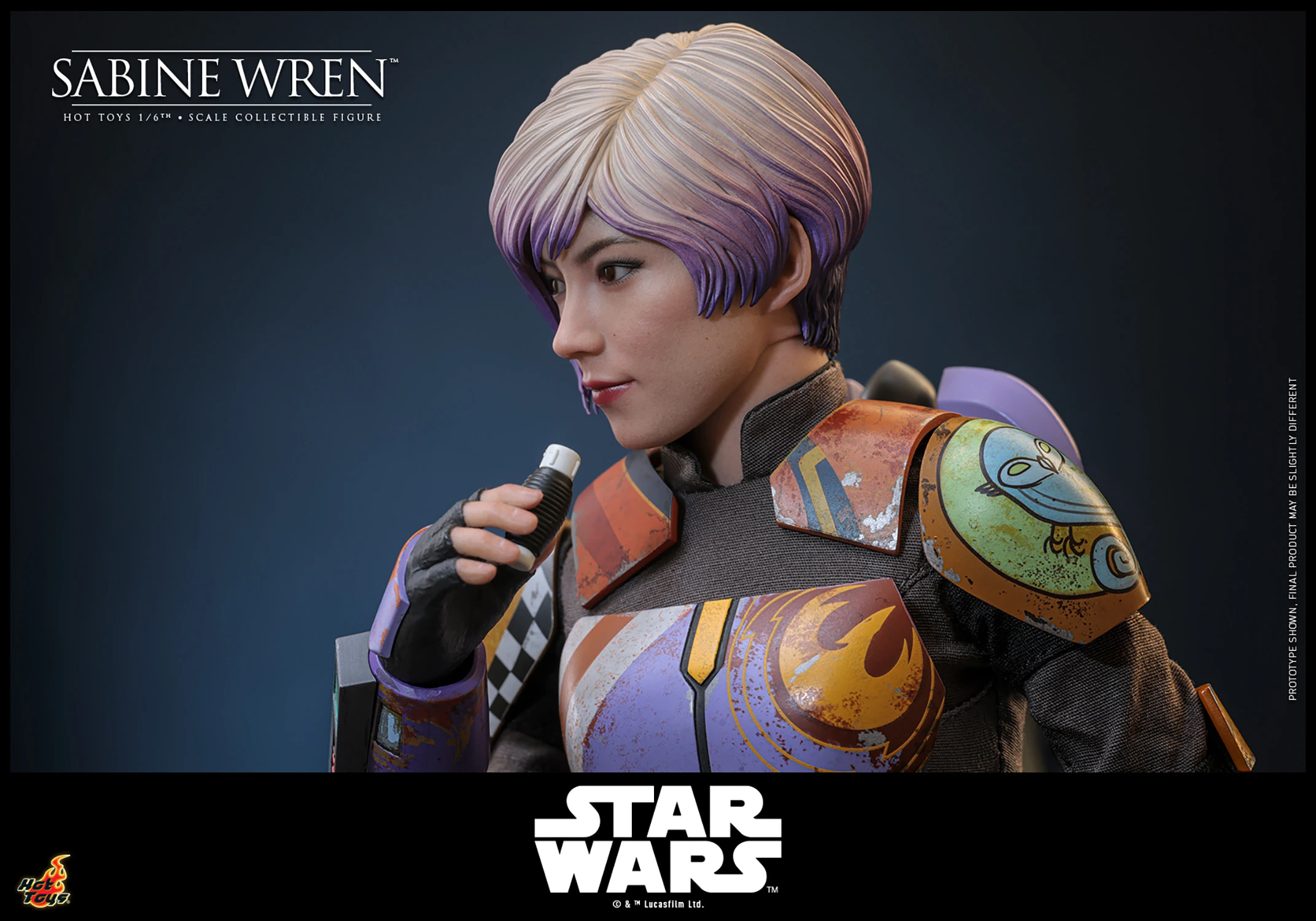 Star Wars Rebels TMS171 Sabine Wren 1/6th Scale Collectible Figure Gallery Image 17