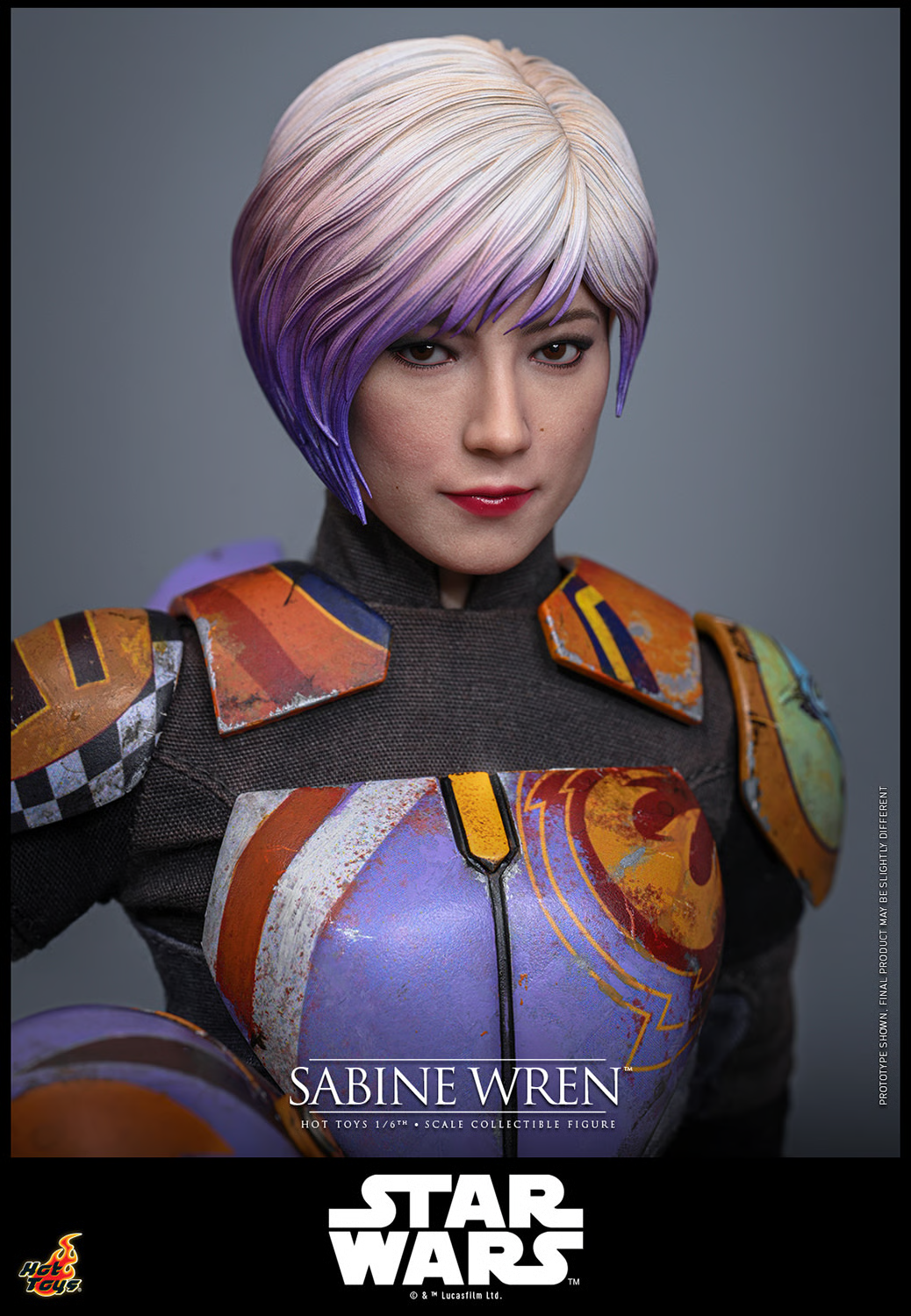 Star Wars Rebels TMS171 Sabine Wren 1/6th Scale Collectible Figure Gallery Image 9