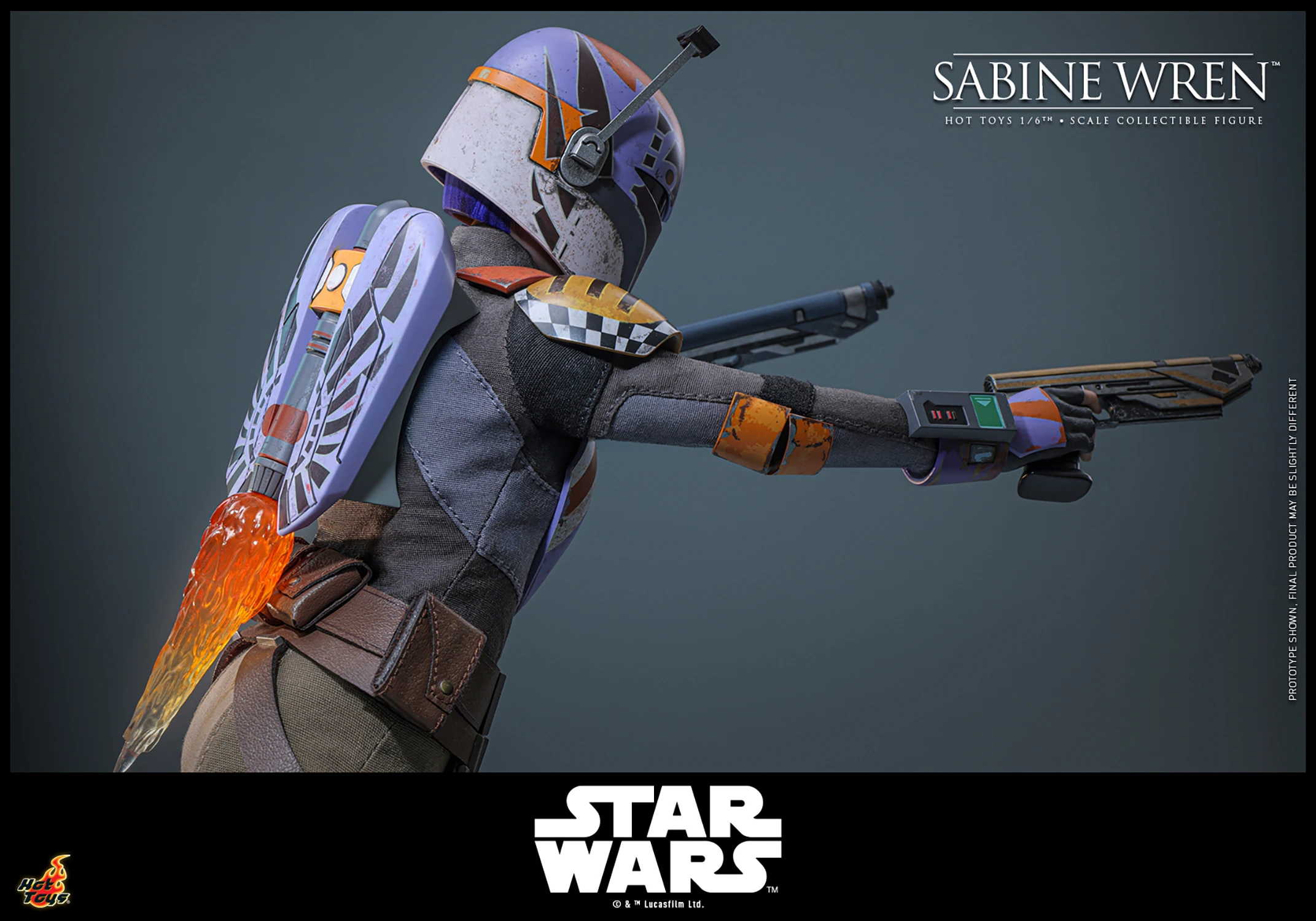 Star Wars Rebels TMS171 Sabine Wren 1/6th Scale Collectible Figure Gallery Image 18