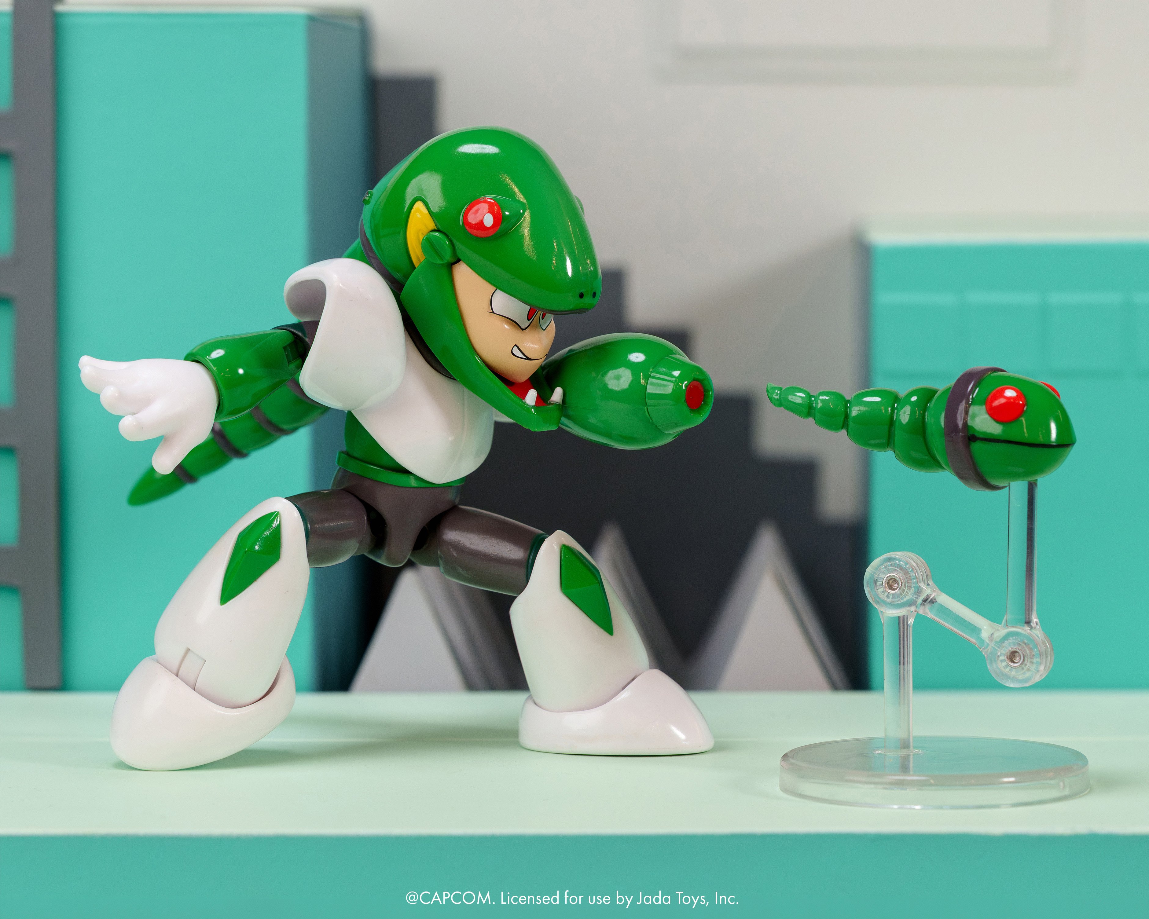 Mega Man Snake Man 1/12 Scale Action Figure Gallery Image 8