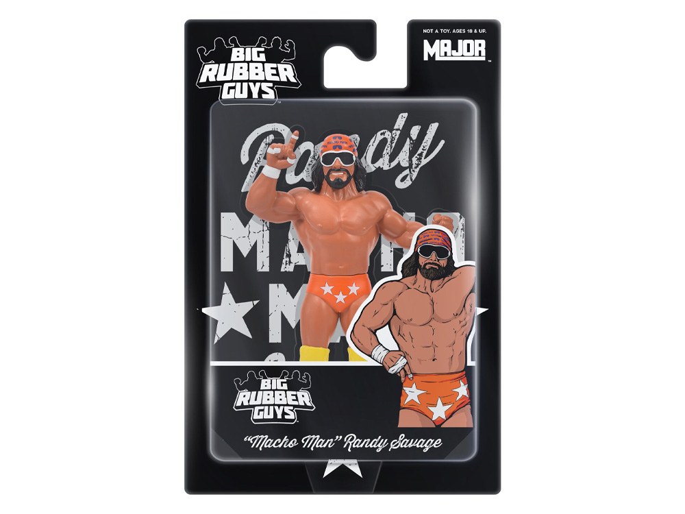 Big Rubber Guys "Macho Man" Randy Savage Figure Gallery Image 1