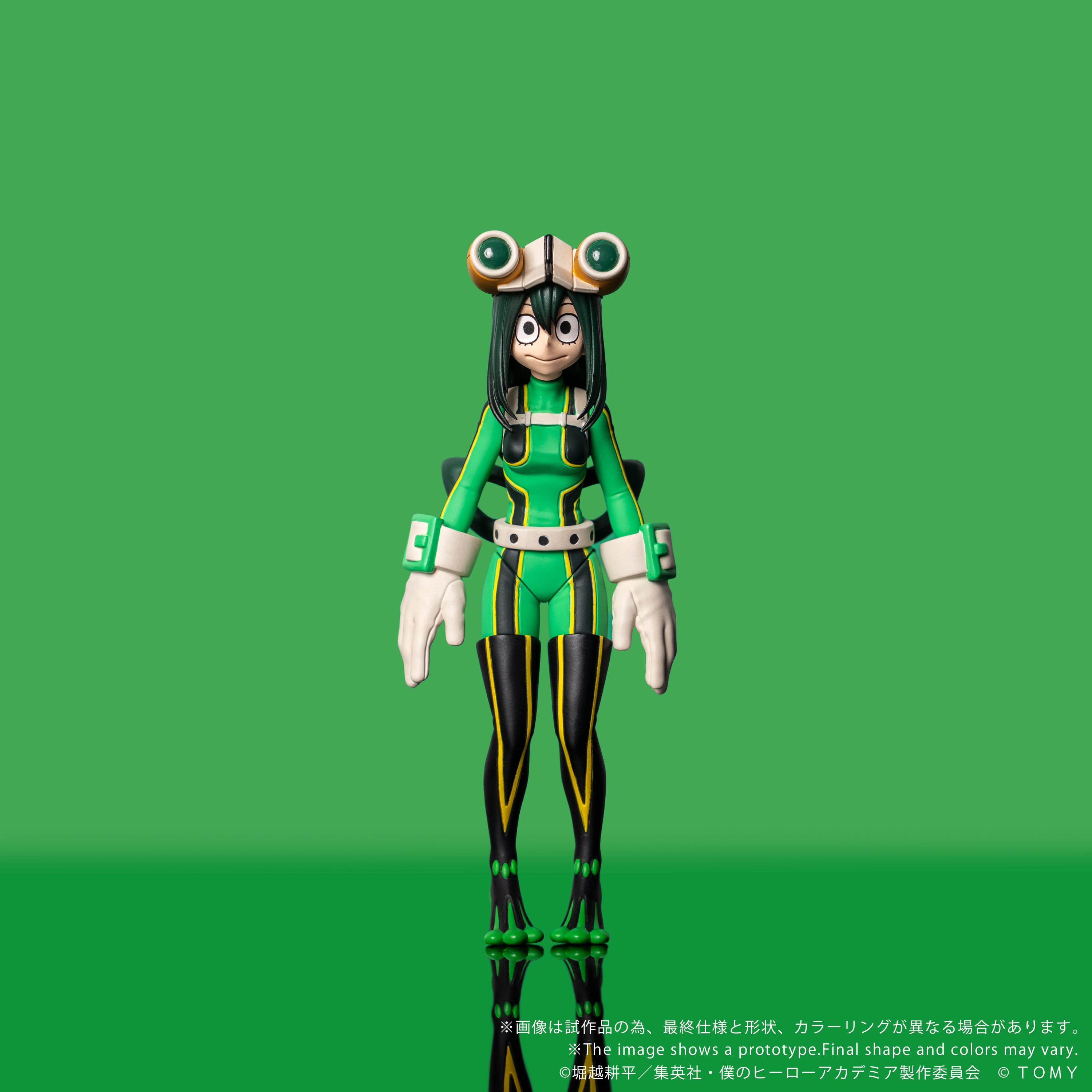 僕のヒーローアカデミア TSUYU ASUIフィギュア3体セット My Hero Academia Collekazaro CK-M12 Tsuyu Asui Action Figure