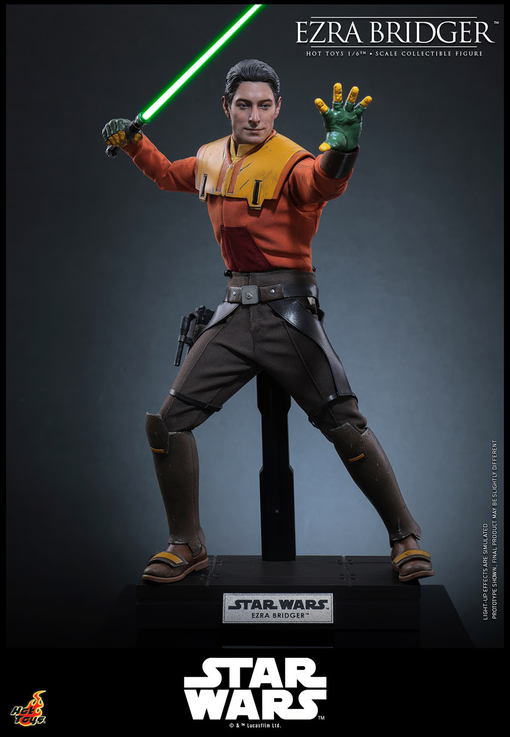 Star Wars Rebels TMS172 Ezra Bridger 1/6th Scale Collectible Figure Gallery Image 10