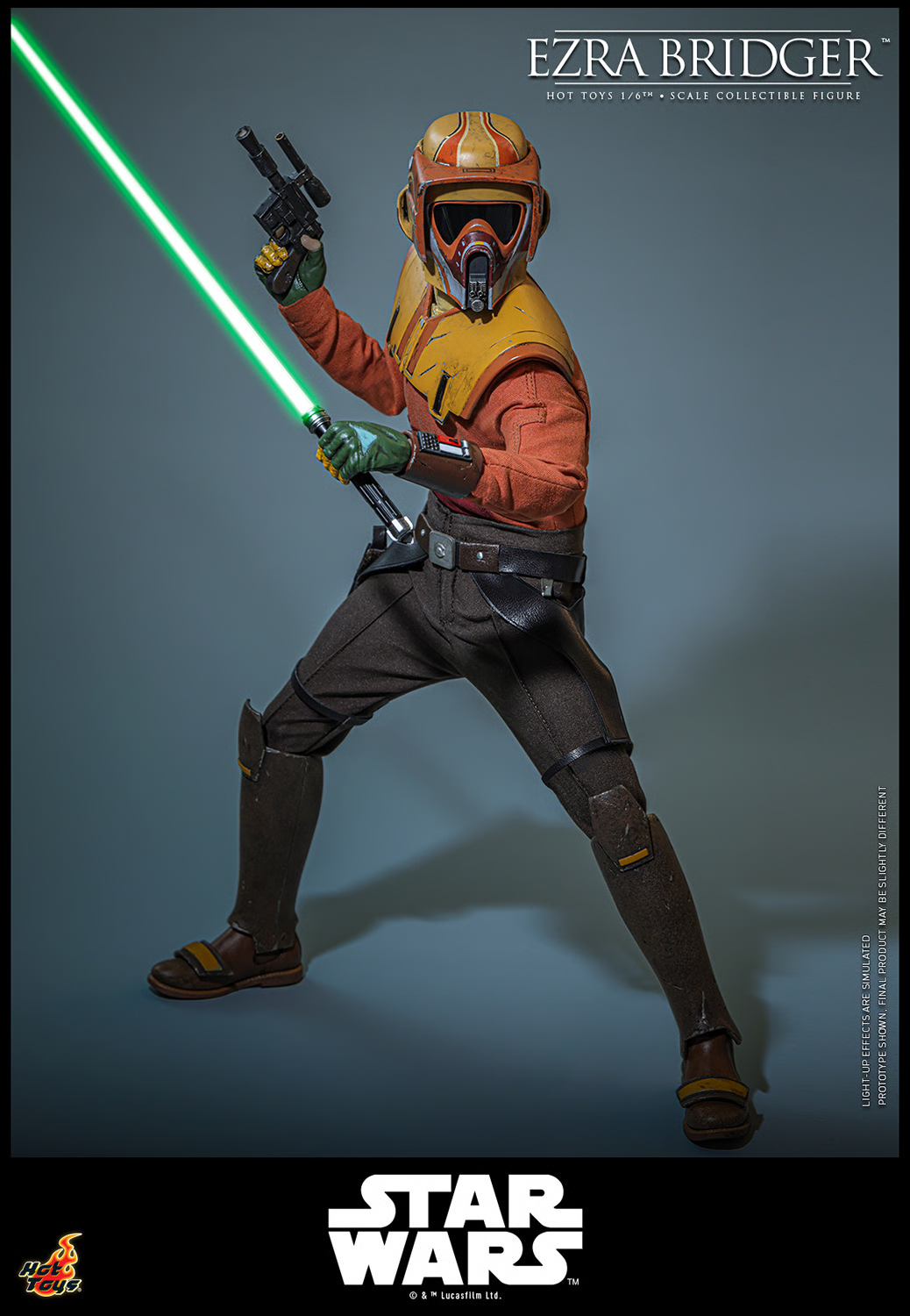 Star Wars Rebels TMS172 Ezra Bridger 1/6th Scale Collectible Figure Gallery Image 8
