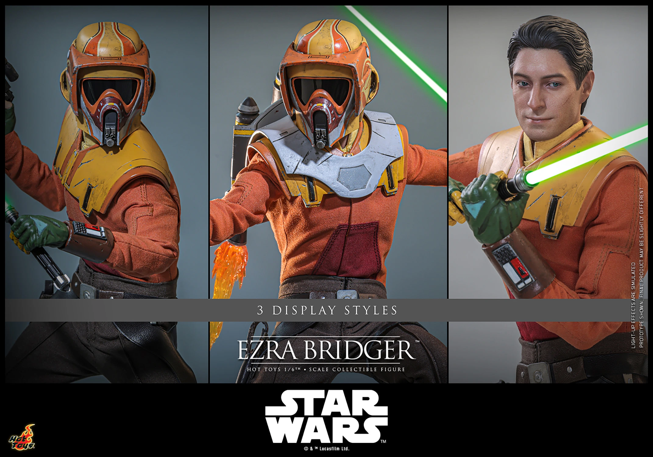 Star Wars Rebels TMS172 Ezra Bridger 1/6th Scale Collectible Figure Gallery Image 20