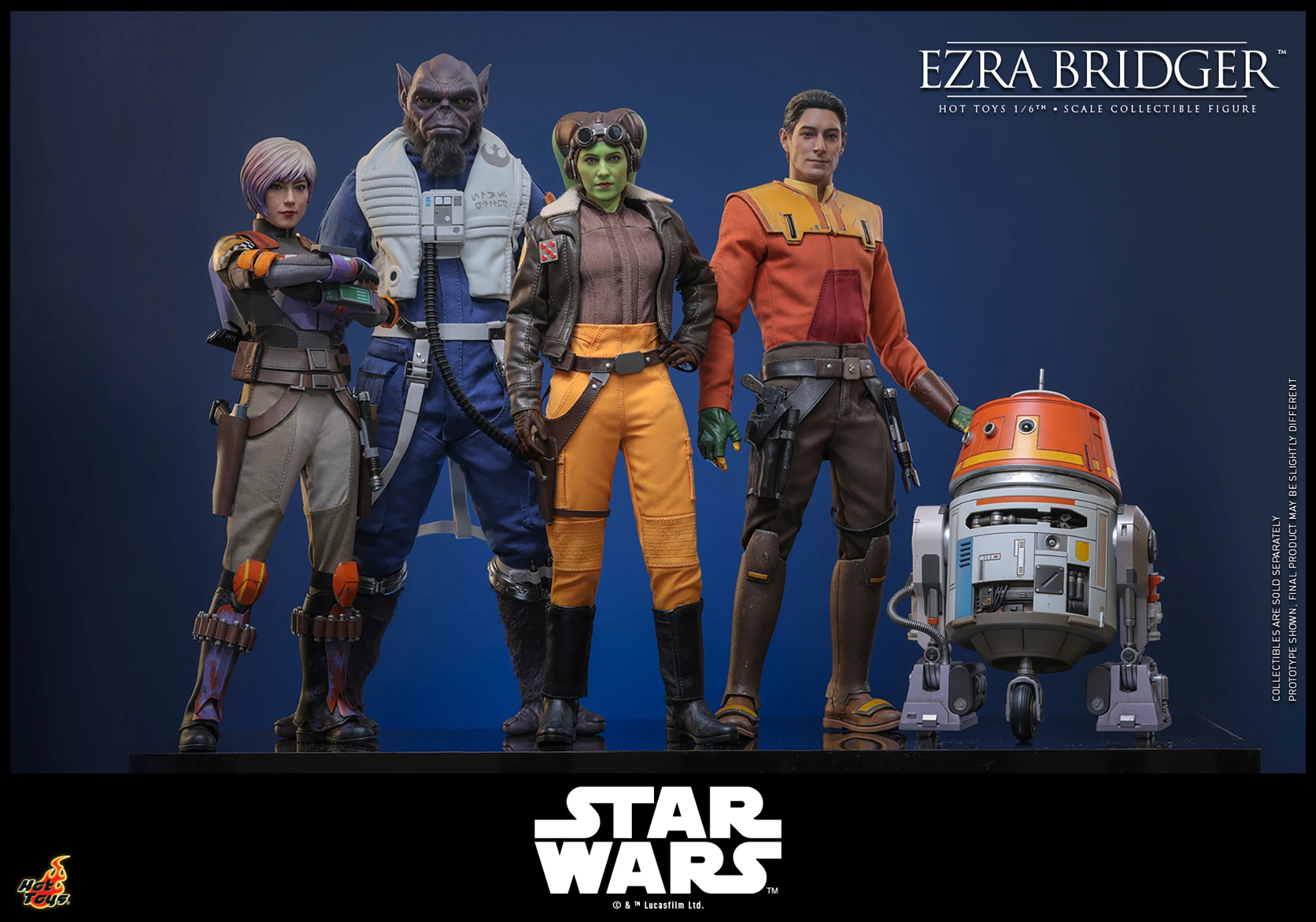 Star Wars Rebels TMS172 Ezra Bridger 1/6th Scale Collectible Figure Gallery Image 18
