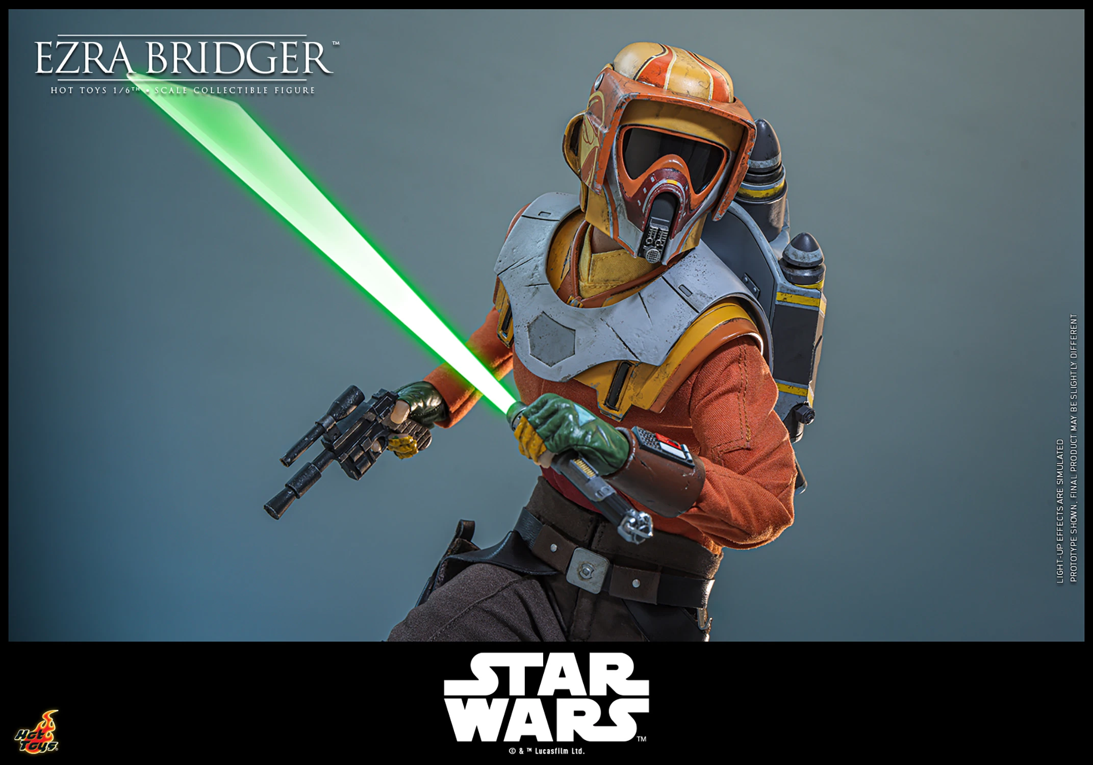 Star Wars Rebels TMS172 Ezra Bridger 1/6th Scale Collectible Figure Gallery Image 14