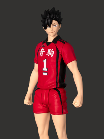 Haikyu!! Collekazaro CK-H04 Tetsuro Kuroo Action Figure
