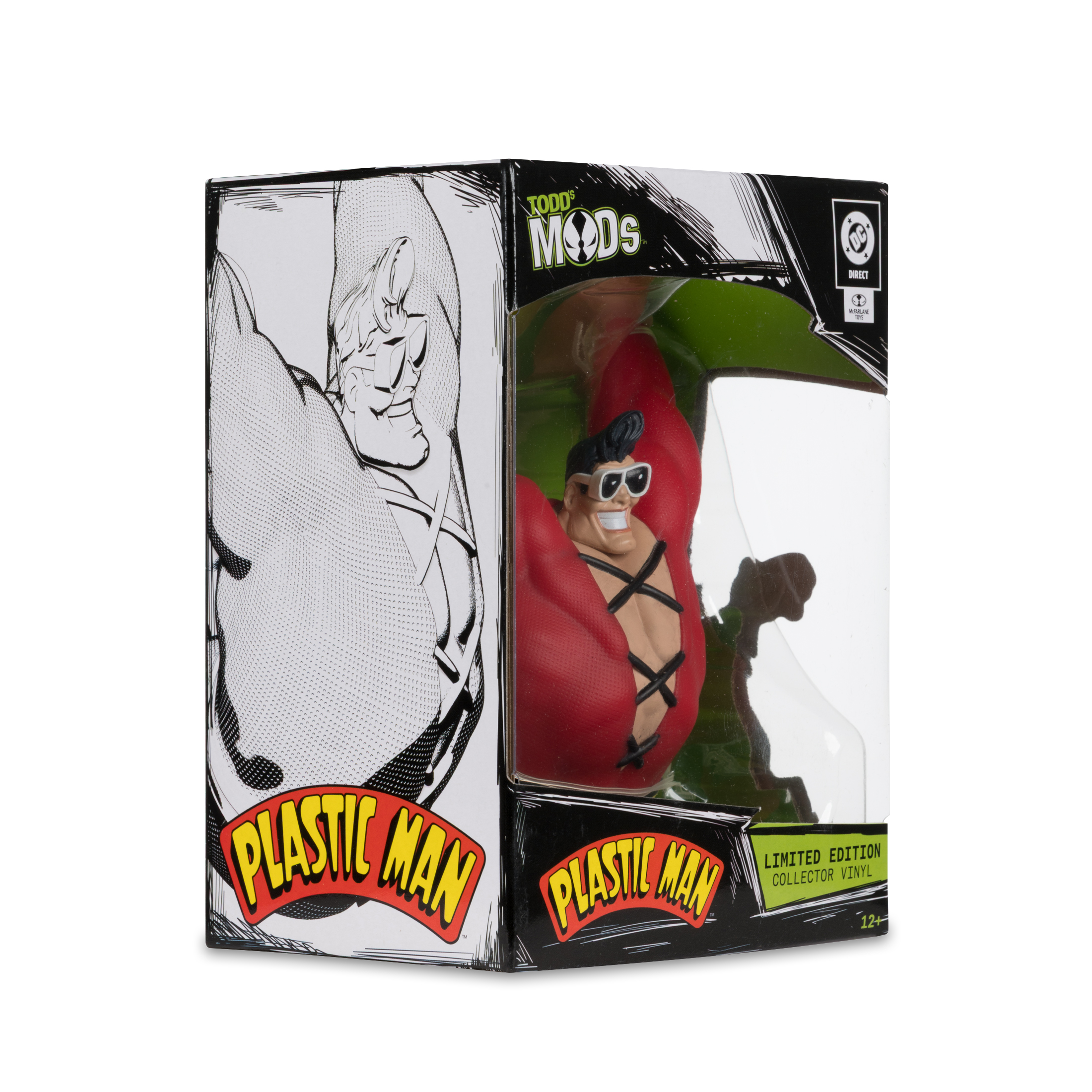 DC Comics Todd's Mods Plastic Man Limited Edition Vinyl Figure Gallery Image 14