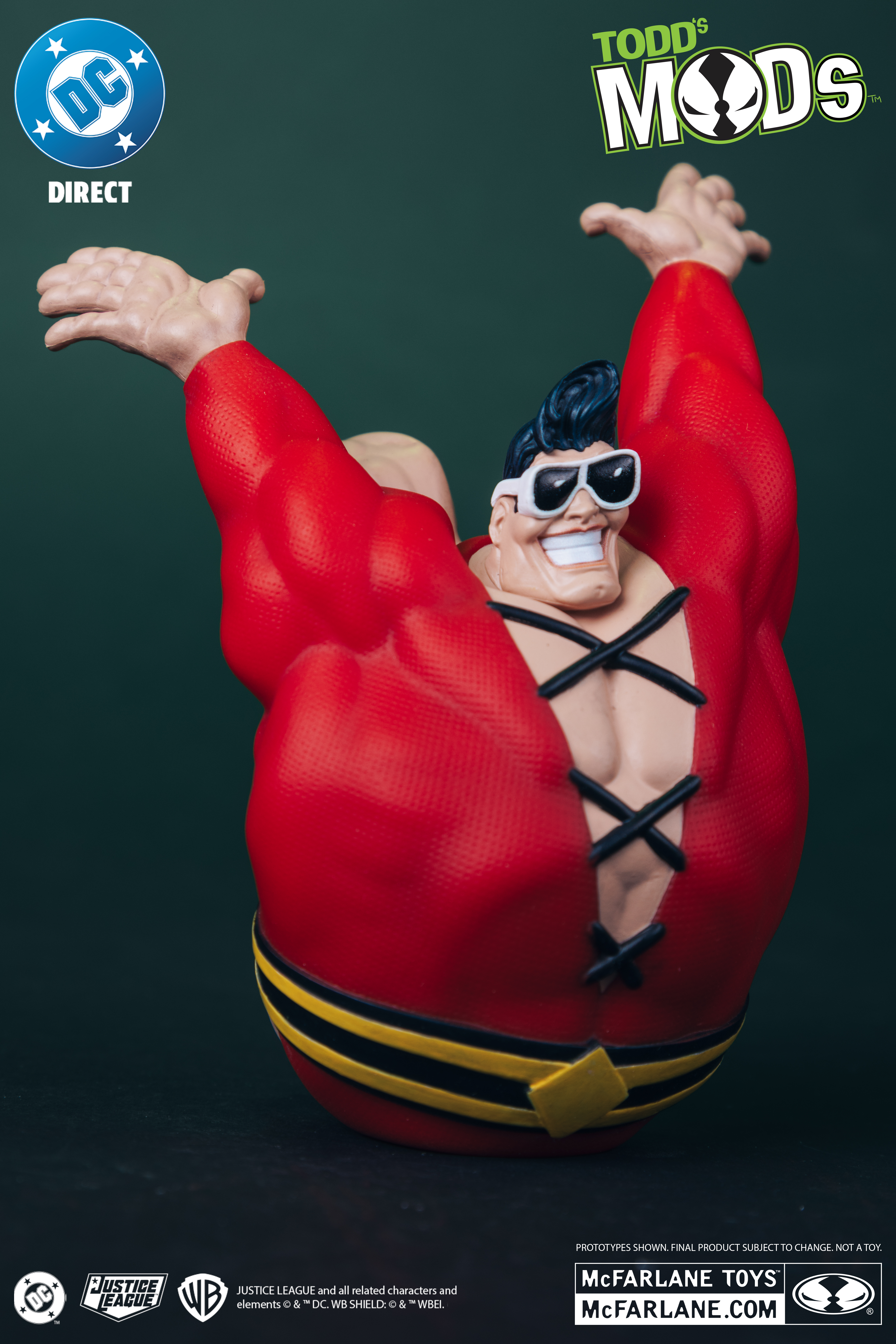 DC Comics Todd's Mods Plastic Man Limited Edition Vinyl Figure Gallery Image 4