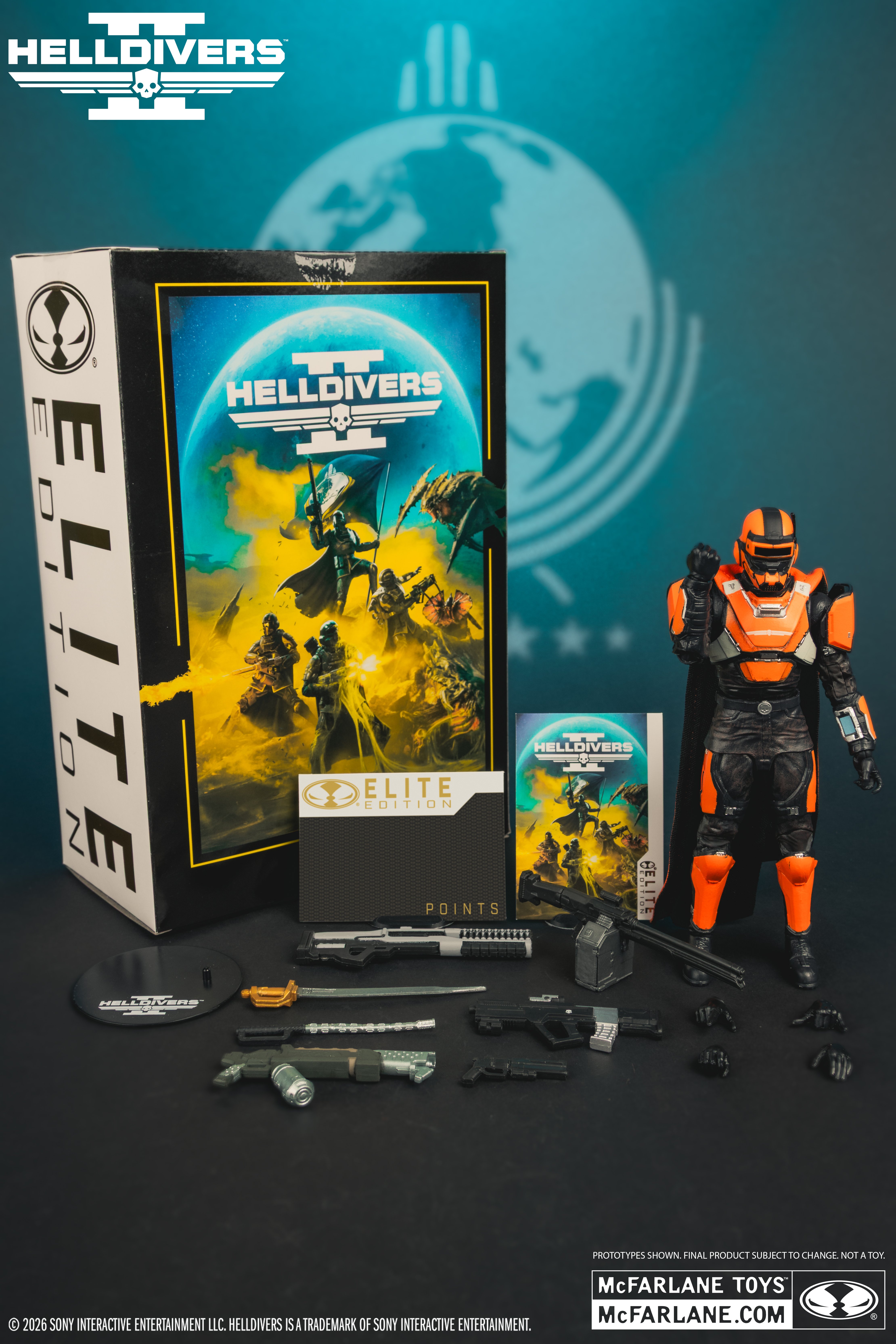 Helldivers 2 McFarlane Elite Edition #11 CE-35 Trench Engineer Deluxe Action Figure Gallery Image 3
