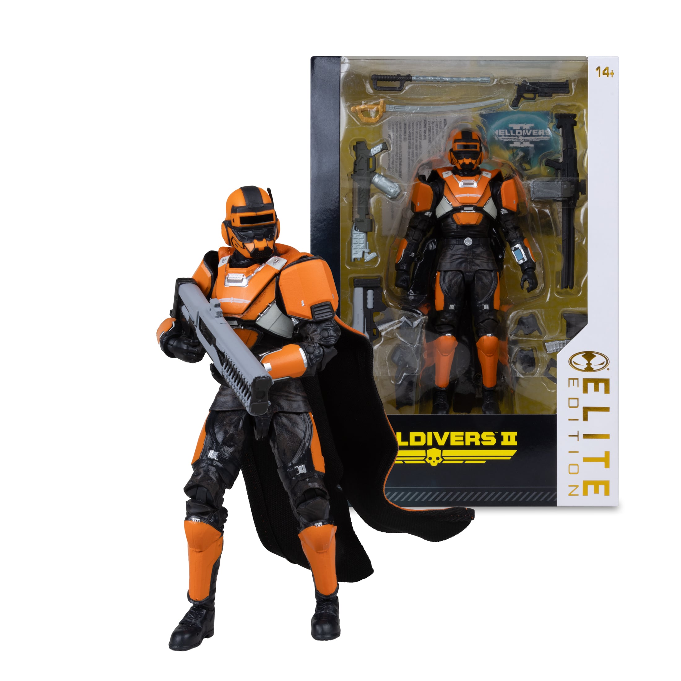 Helldivers 2 McFarlane Elite Edition #11 CE-35 Trench Engineer Deluxe Action Figure Gallery Image 11