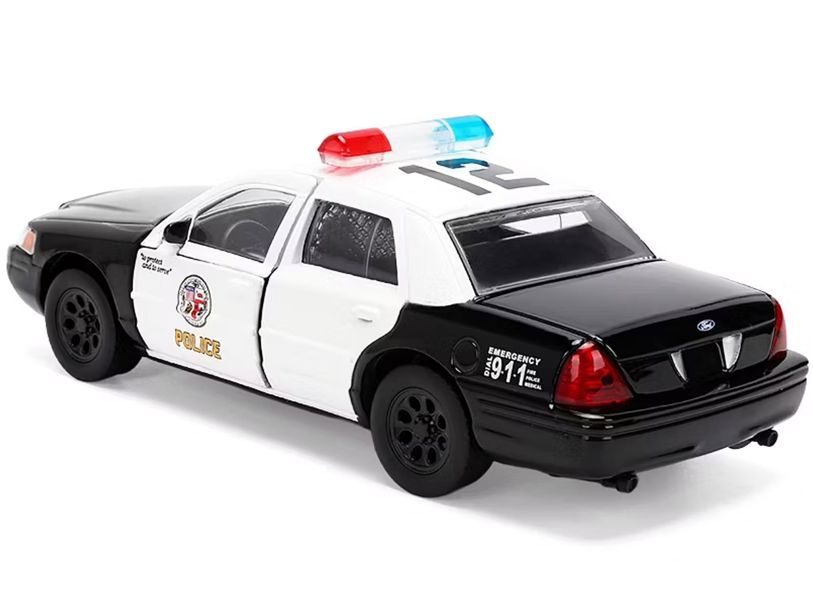 Fast and Furious Ford Crown Victoria LAPD 1/32 Scale Model Gallery Image 6