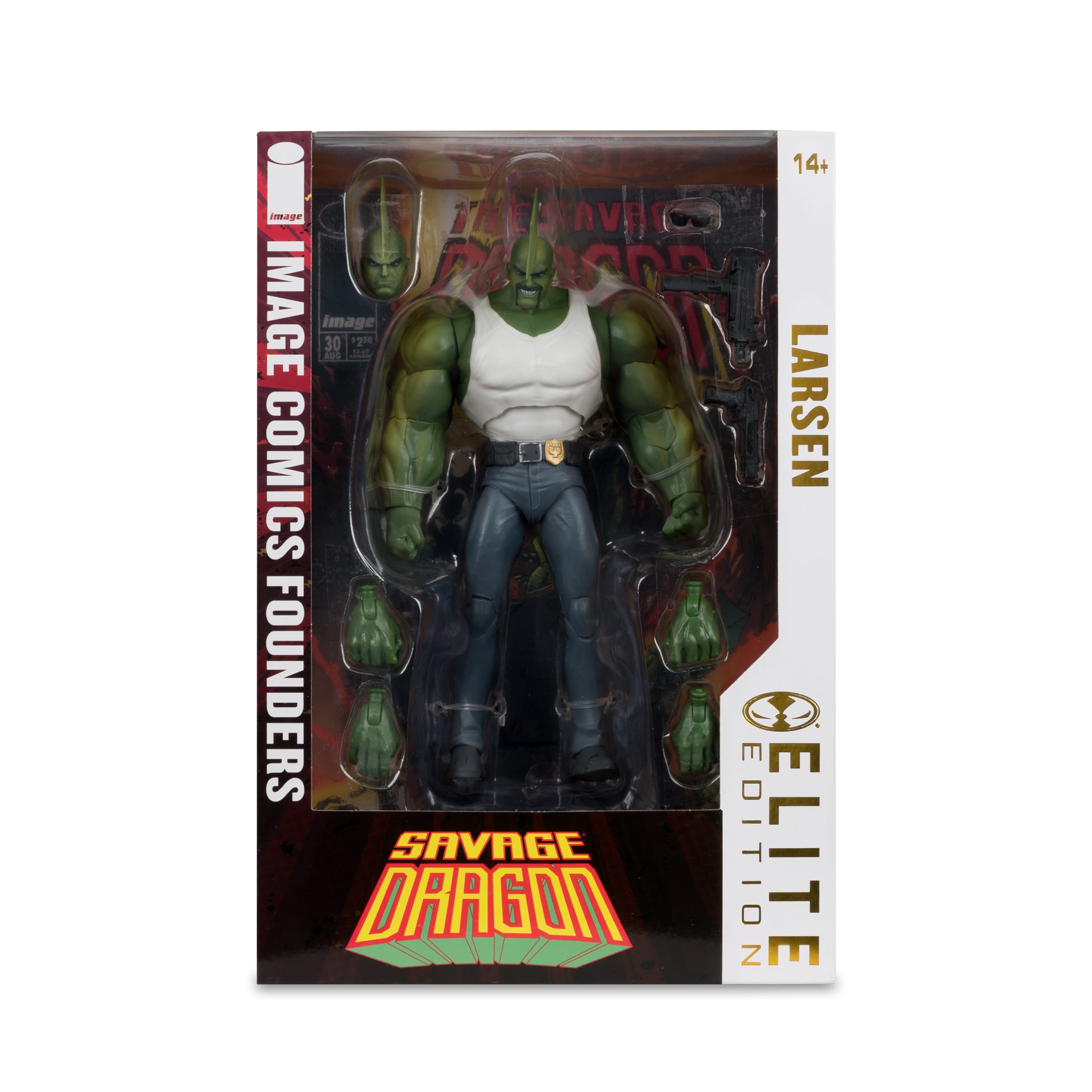 Savage Dragon McFarlane Elite Edition Savage Dragon (Image Comics Founders Series) Action Figure Gallery Image 20