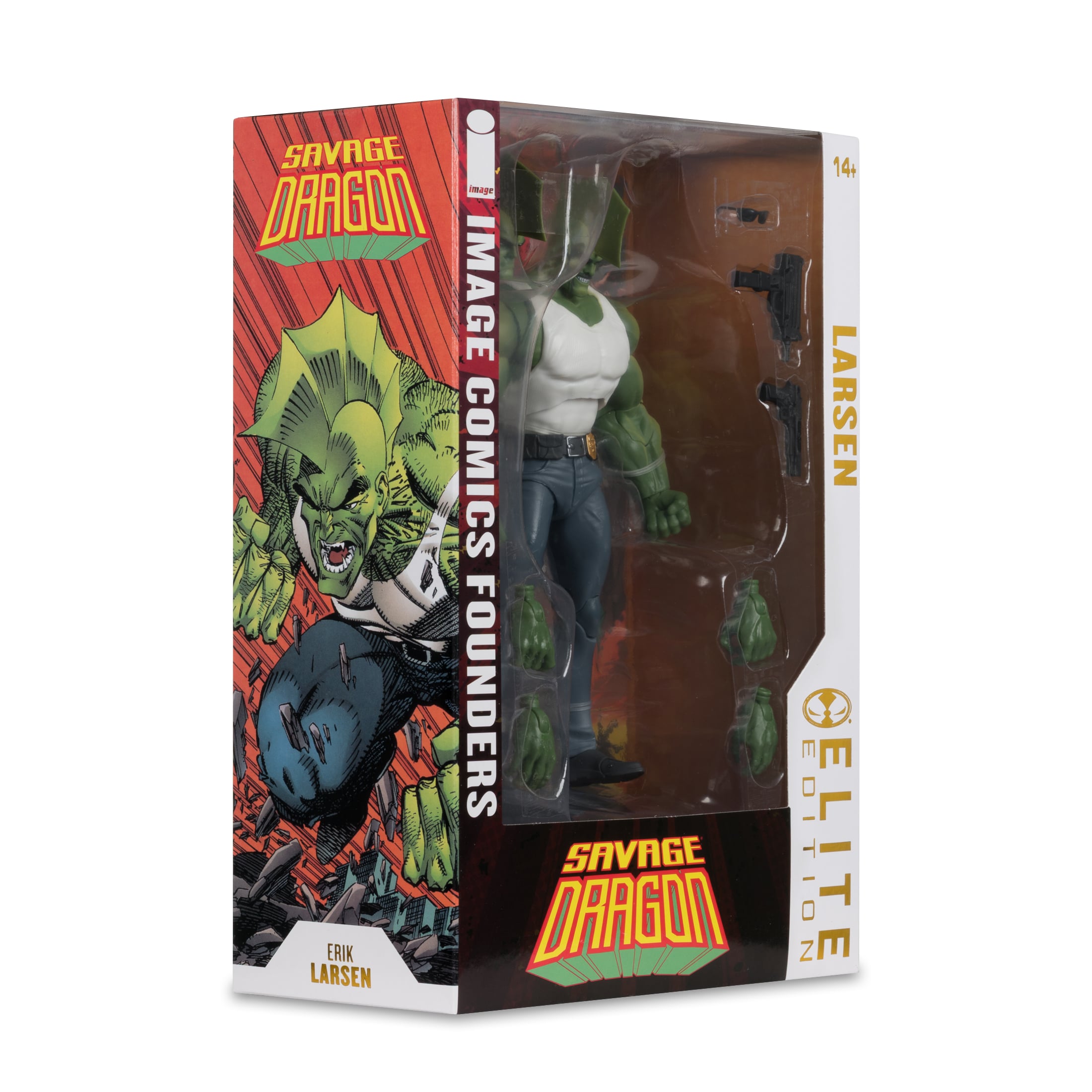 Savage Dragon McFarlane Elite Edition Savage Dragon (Image Comics Founders Series) Action Figure Gallery Image 21